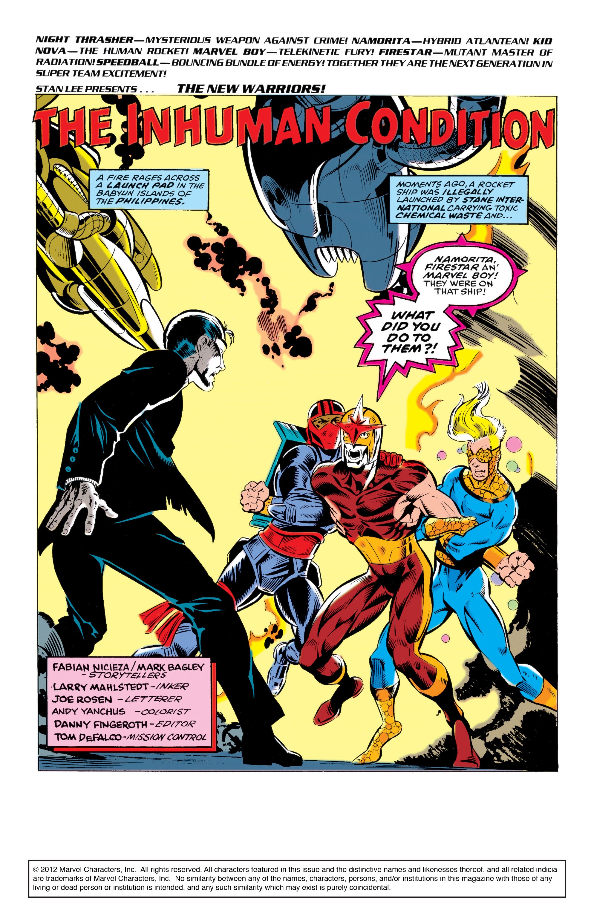 Read online The New Warriors comic -  Issue #6 - 2