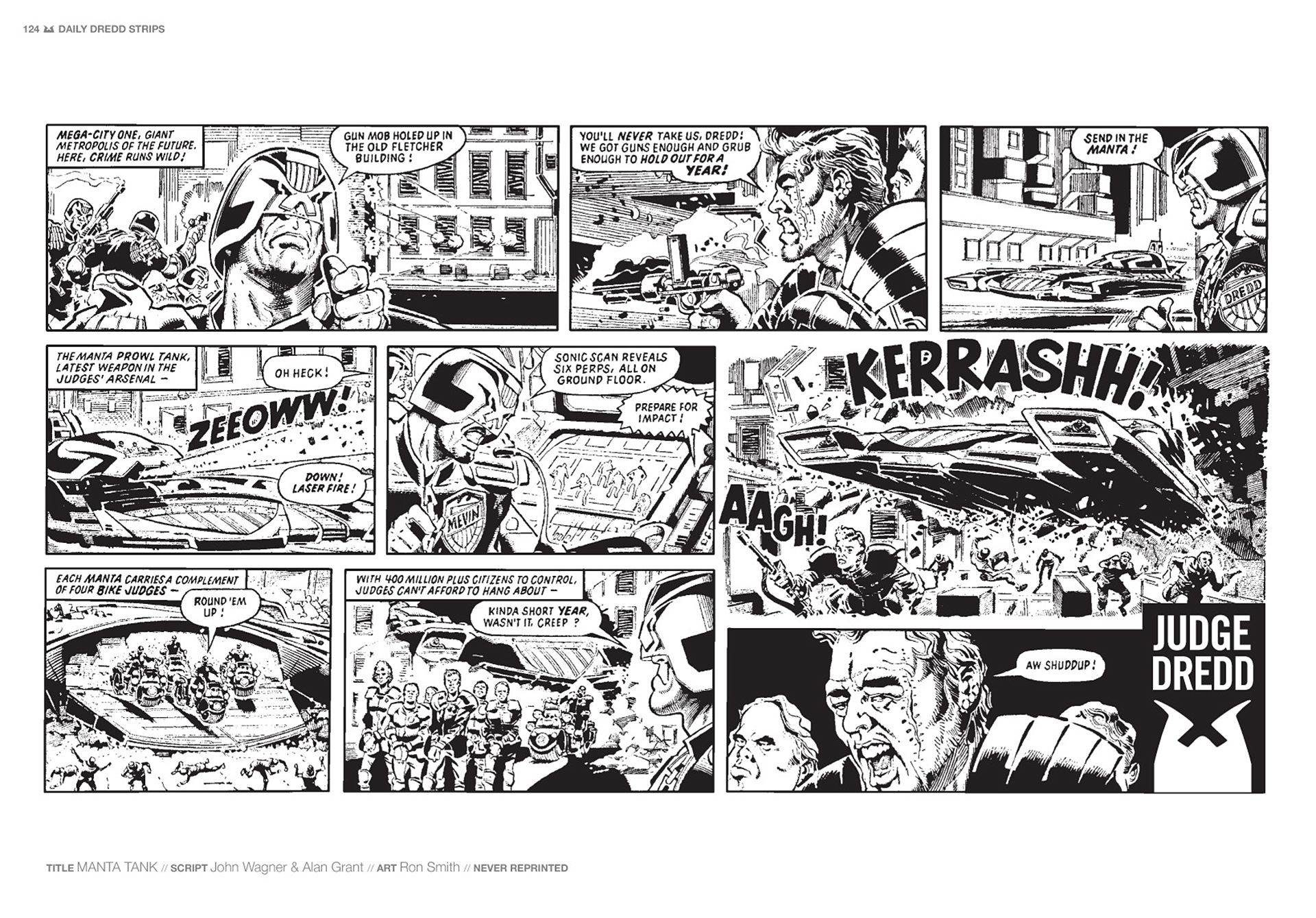 Read online Judge Dredd: The Daily Dredds comic -  Issue # TPB 1 - 127