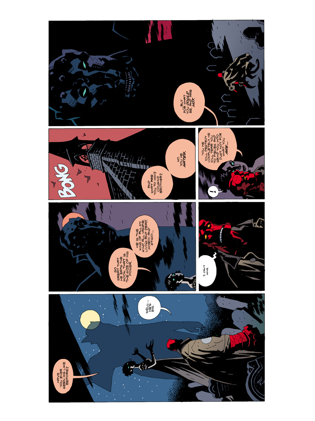 Read online The Art of Hellboy comic -  Issue # TPB - 111