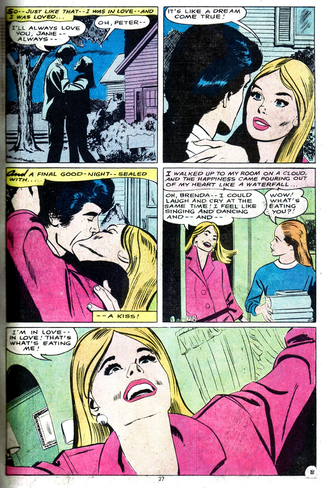 Read online Young Love (1963) comic -  Issue #112 - 27