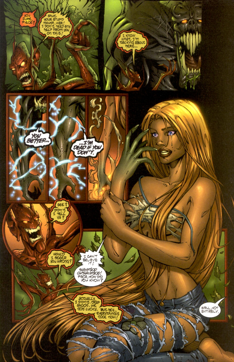 Read online Darkchylde: The Legacy comic -  Issue #3 - 14