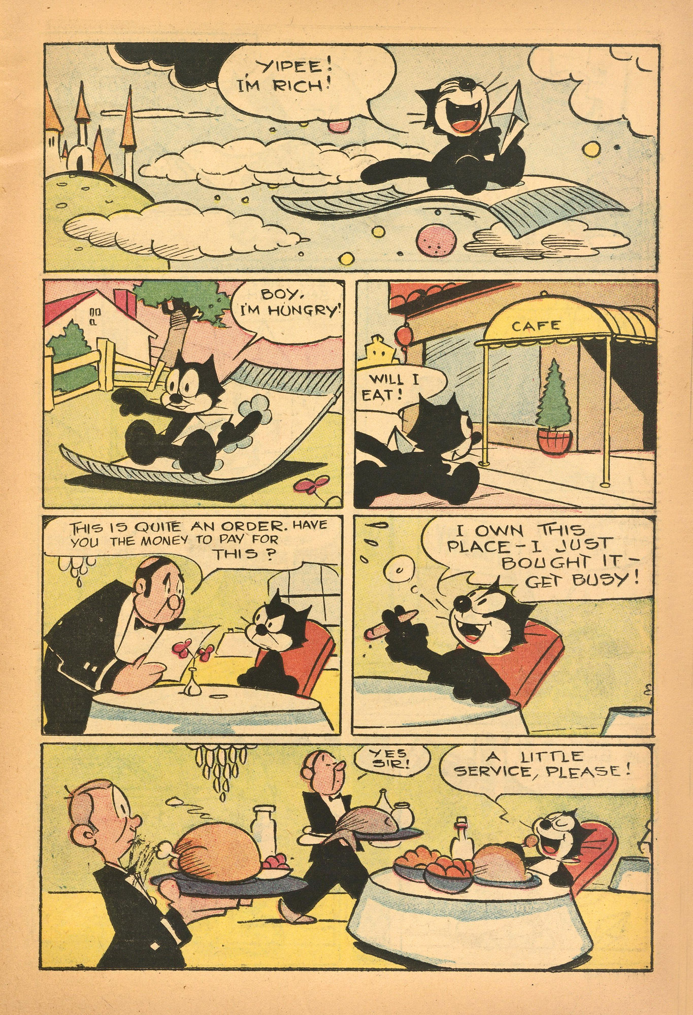 Read online Felix the Cat (1951) comic -  Issue #50 - 11