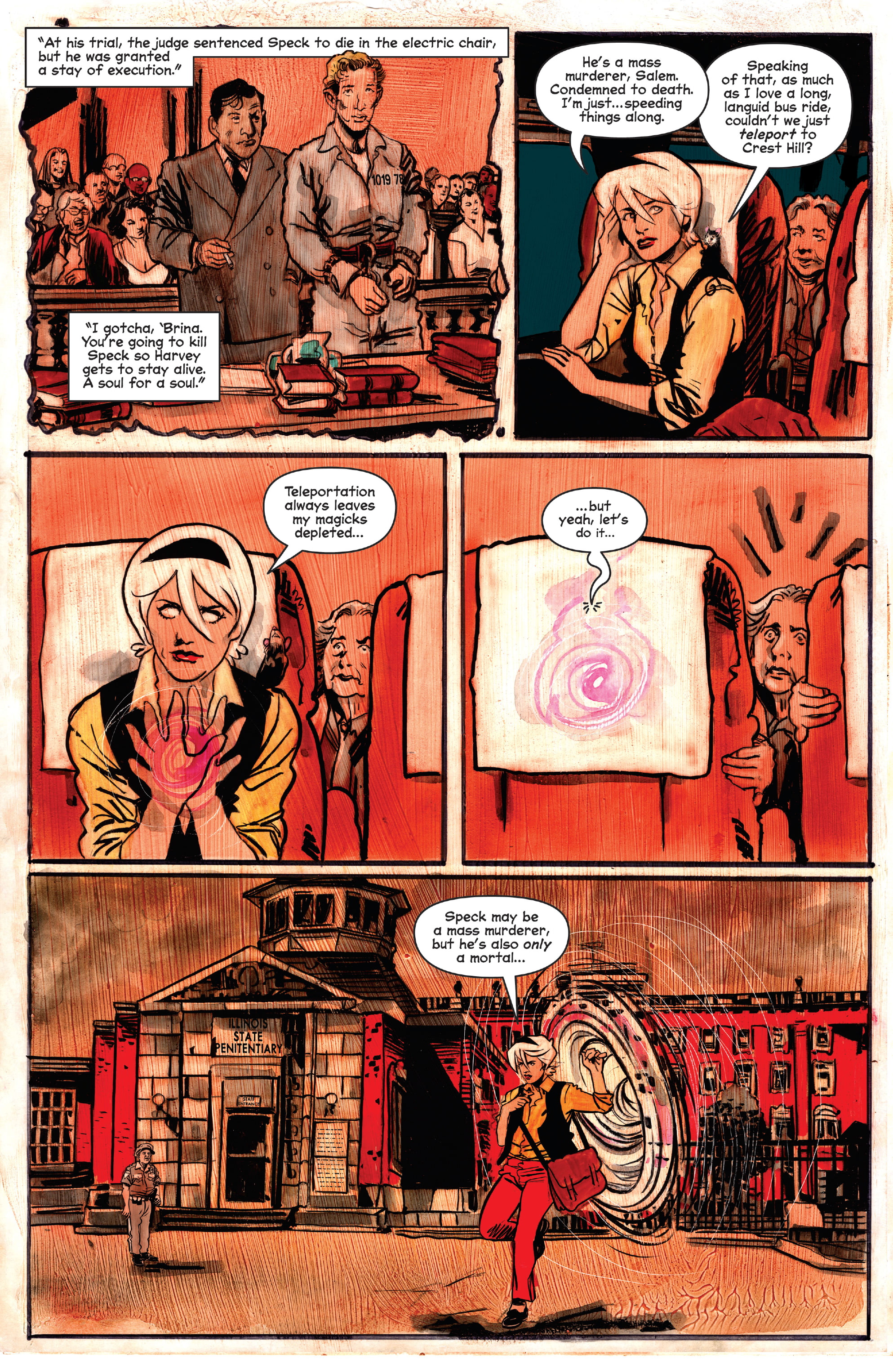 Read online Chilling Adventures of Sabrina comic -  Issue #9 - 20