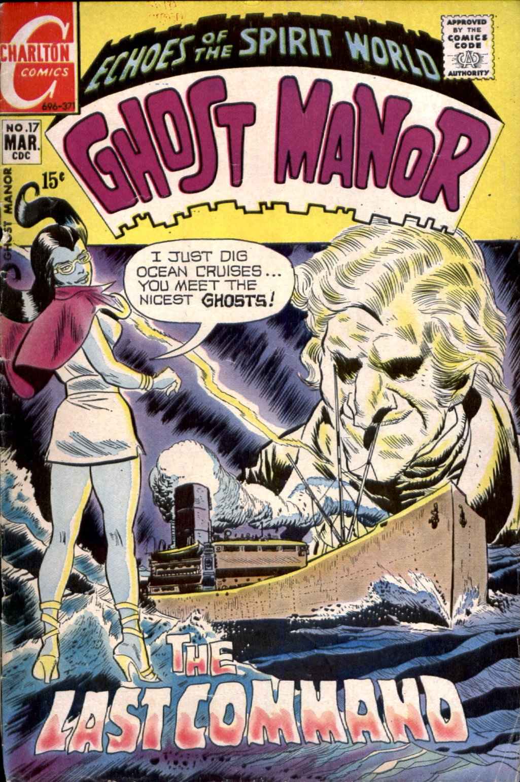 Read online Ghost Manor comic -  Issue #17 - 1