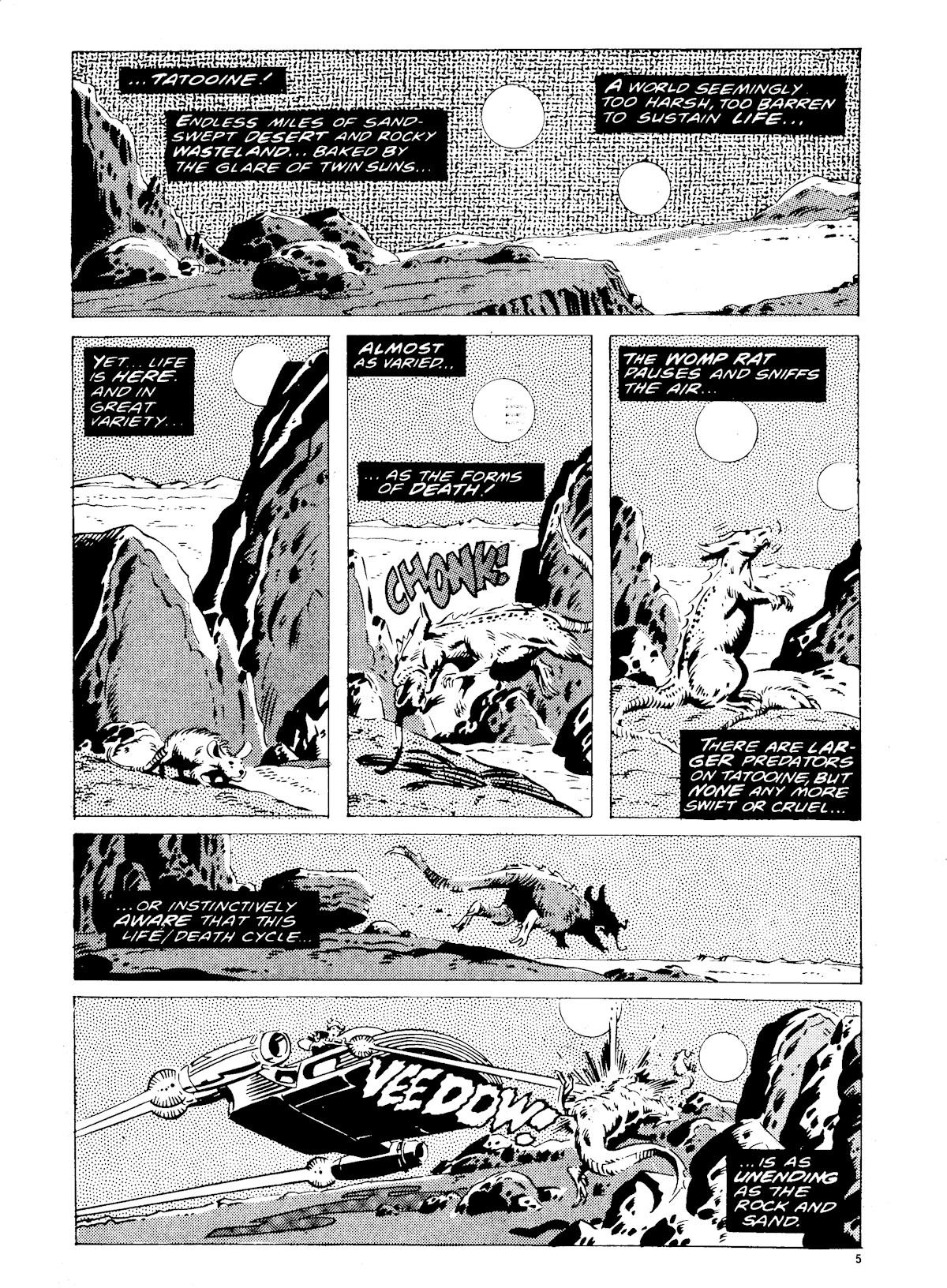 Read online Star Wars Weekly comic -  Issue #33 - 5