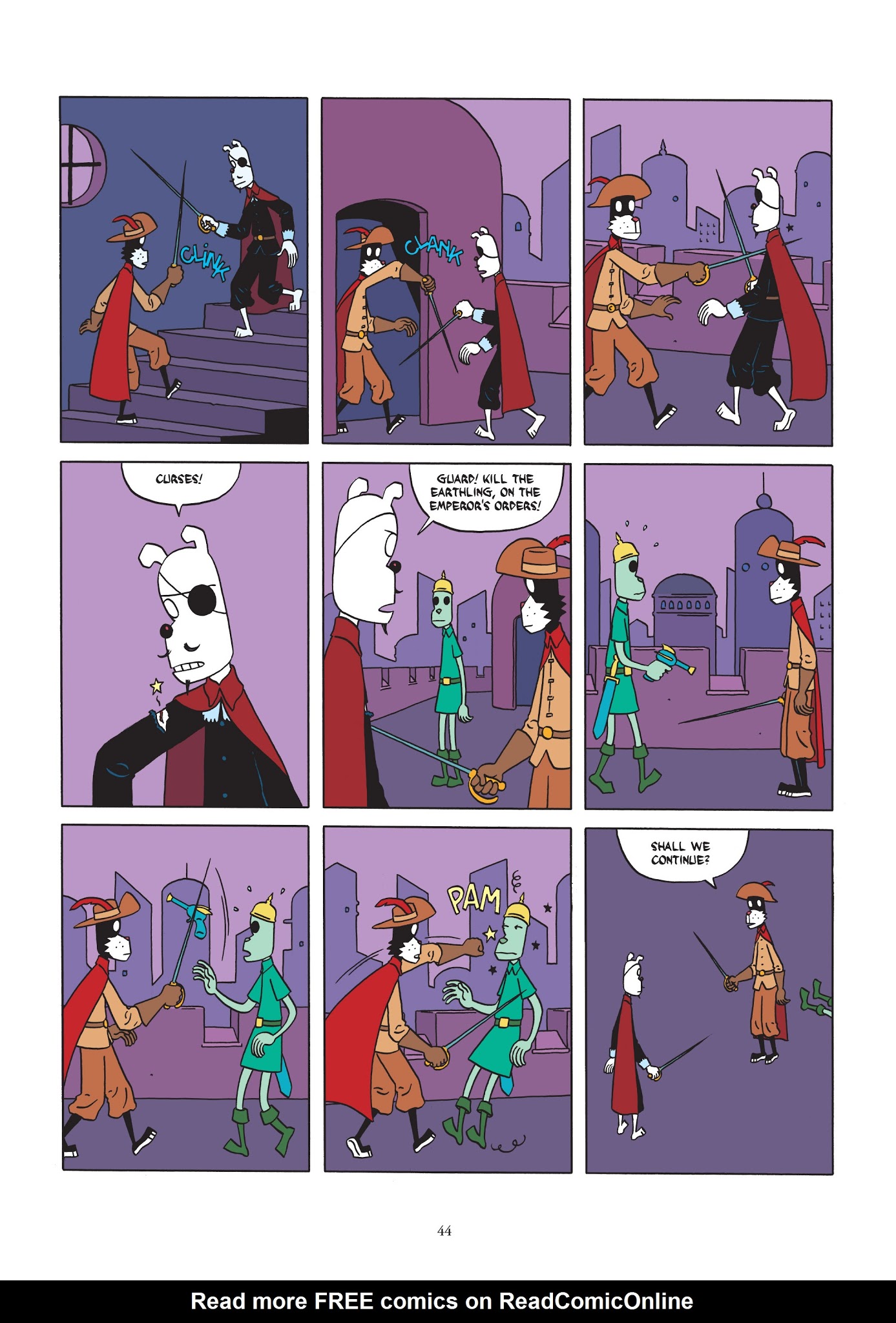 Read online The Last Musketeer comic -  Issue # Full - 45