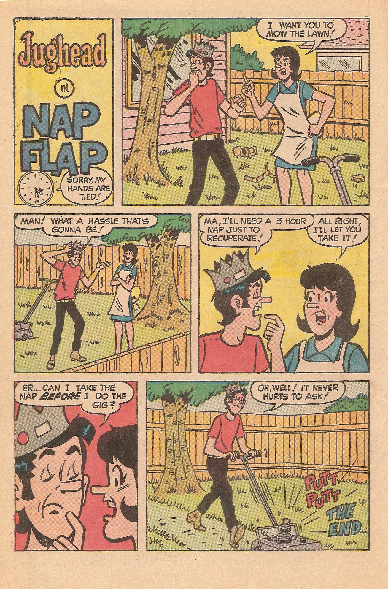 Read online Jughead's Jokes comic -  Issue #35 - 22