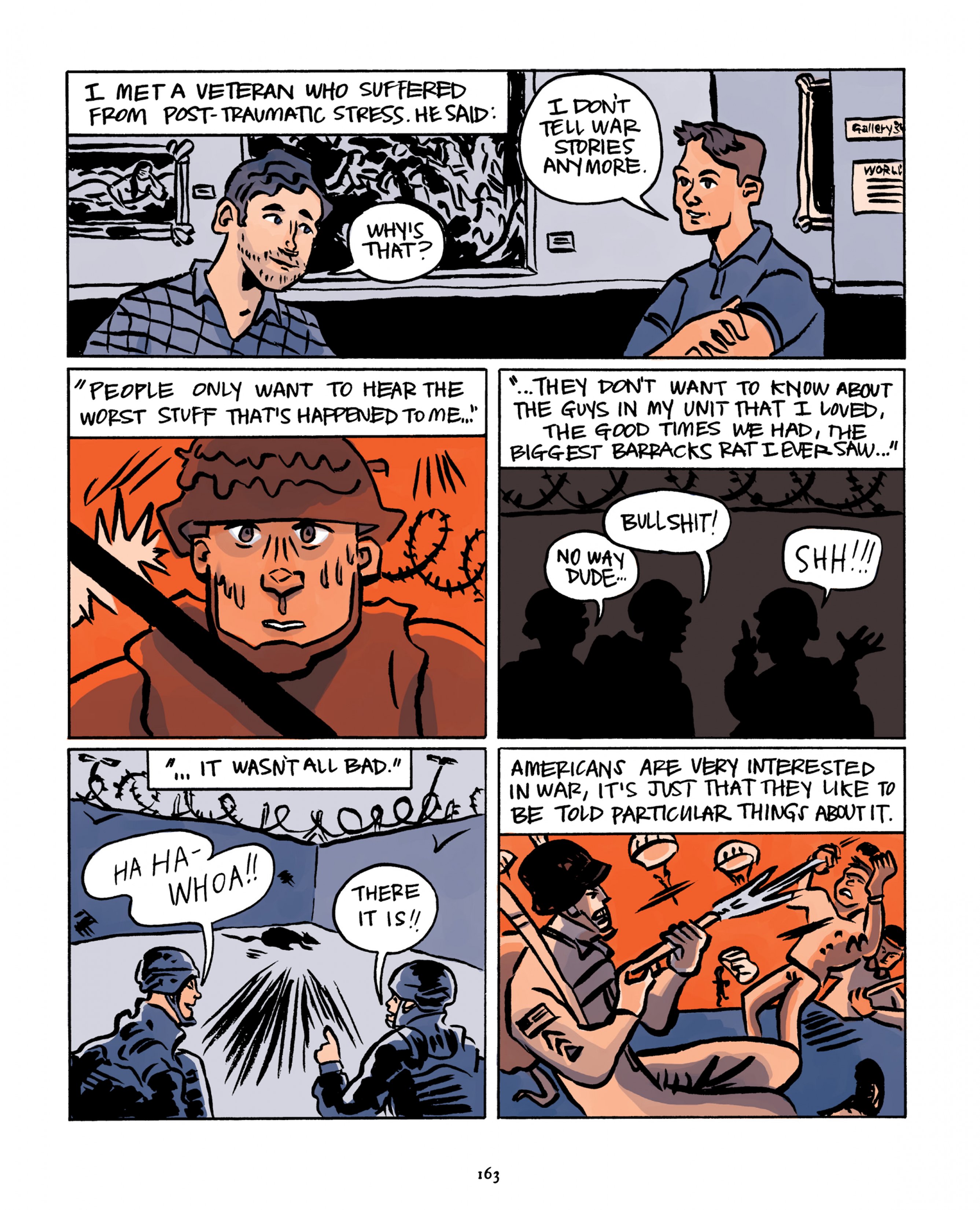 Read online Invisible Wounds: Graphic Journalism by Jess Ruliffson comic -  Issue # TPB (Part 2) - 70