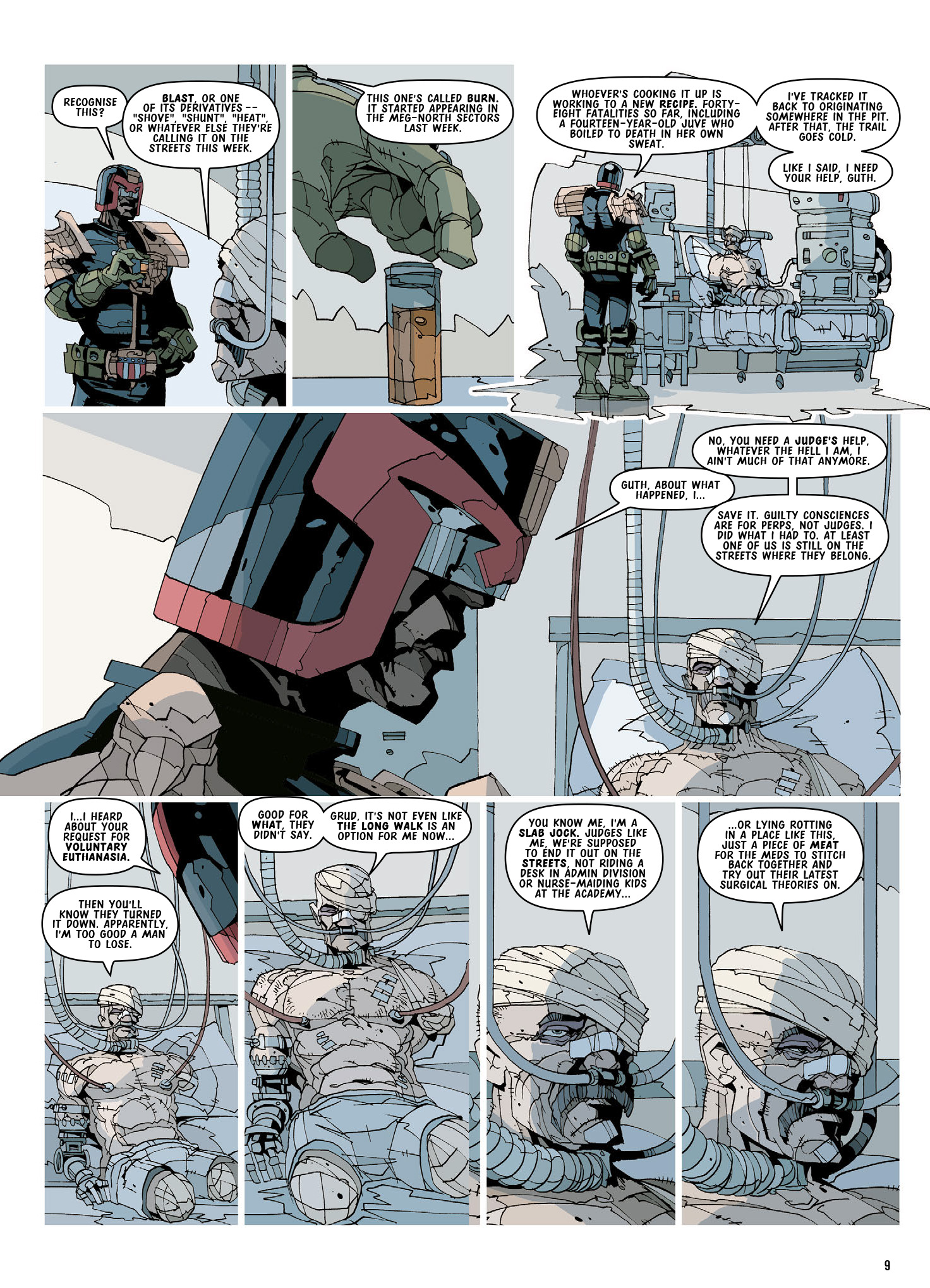 Read online Judge Dredd: The Complete Case Files comic -  Issue # TPB 42 (Part 1) - 11