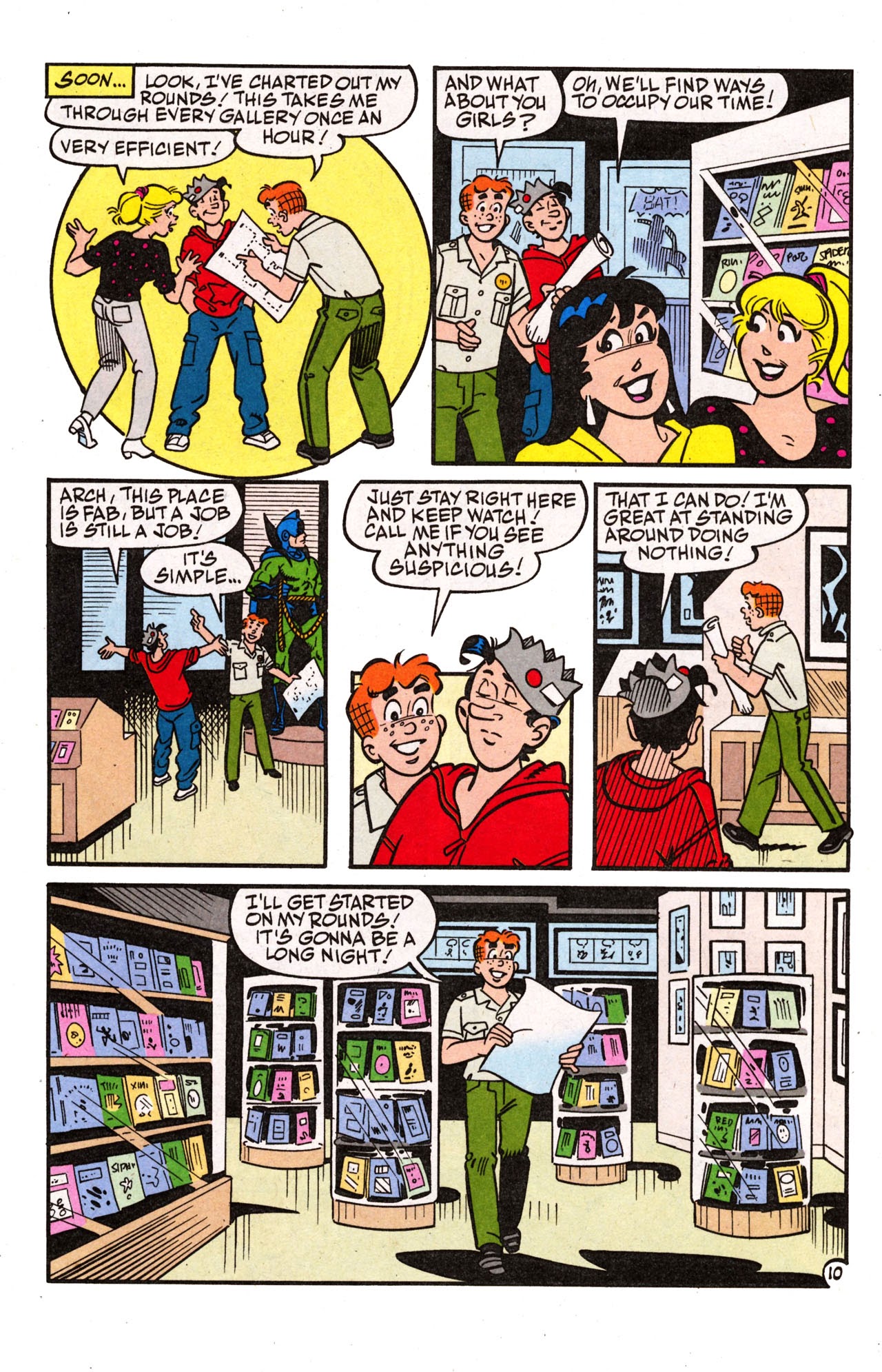 Read online Jughead Comics, Night at Geppi's Entertainment Museum, Free Comic Book Day Edition comic -  Issue # Full - 14
