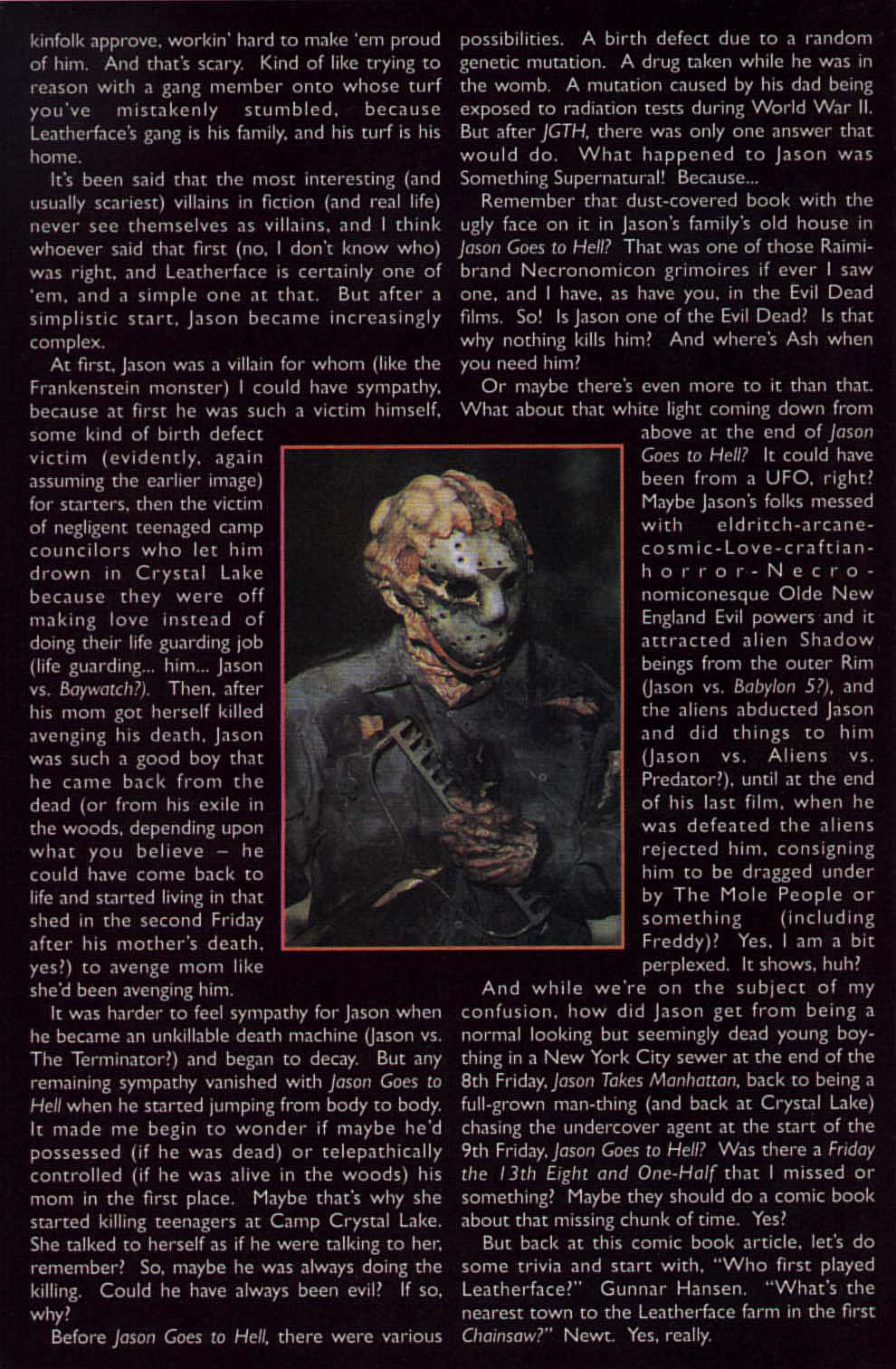 Read online Jason vs Leatherface comic -  Issue #1 - 32