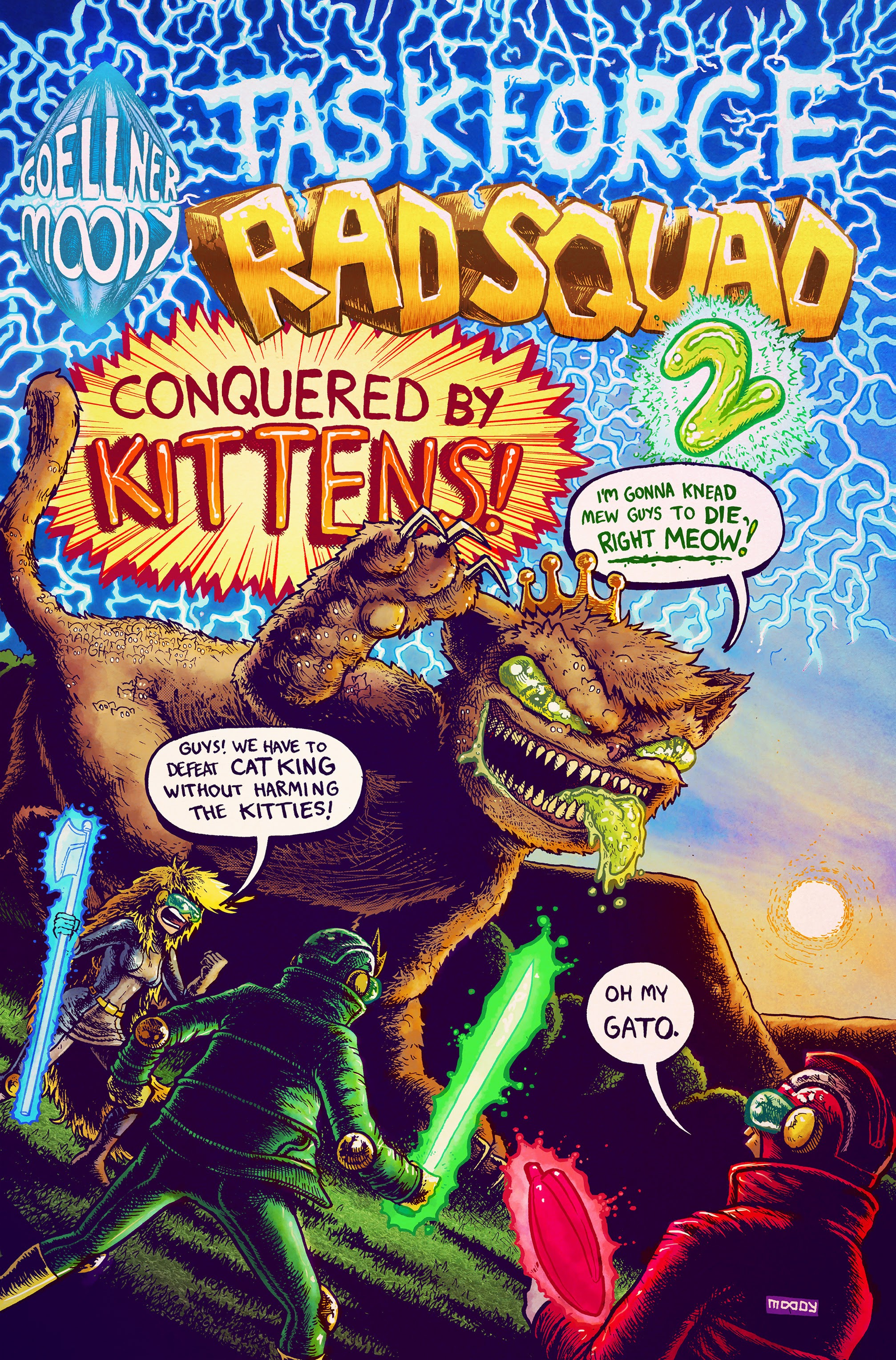 Read online Task Force Rad Squad comic -  Issue #2 - 1