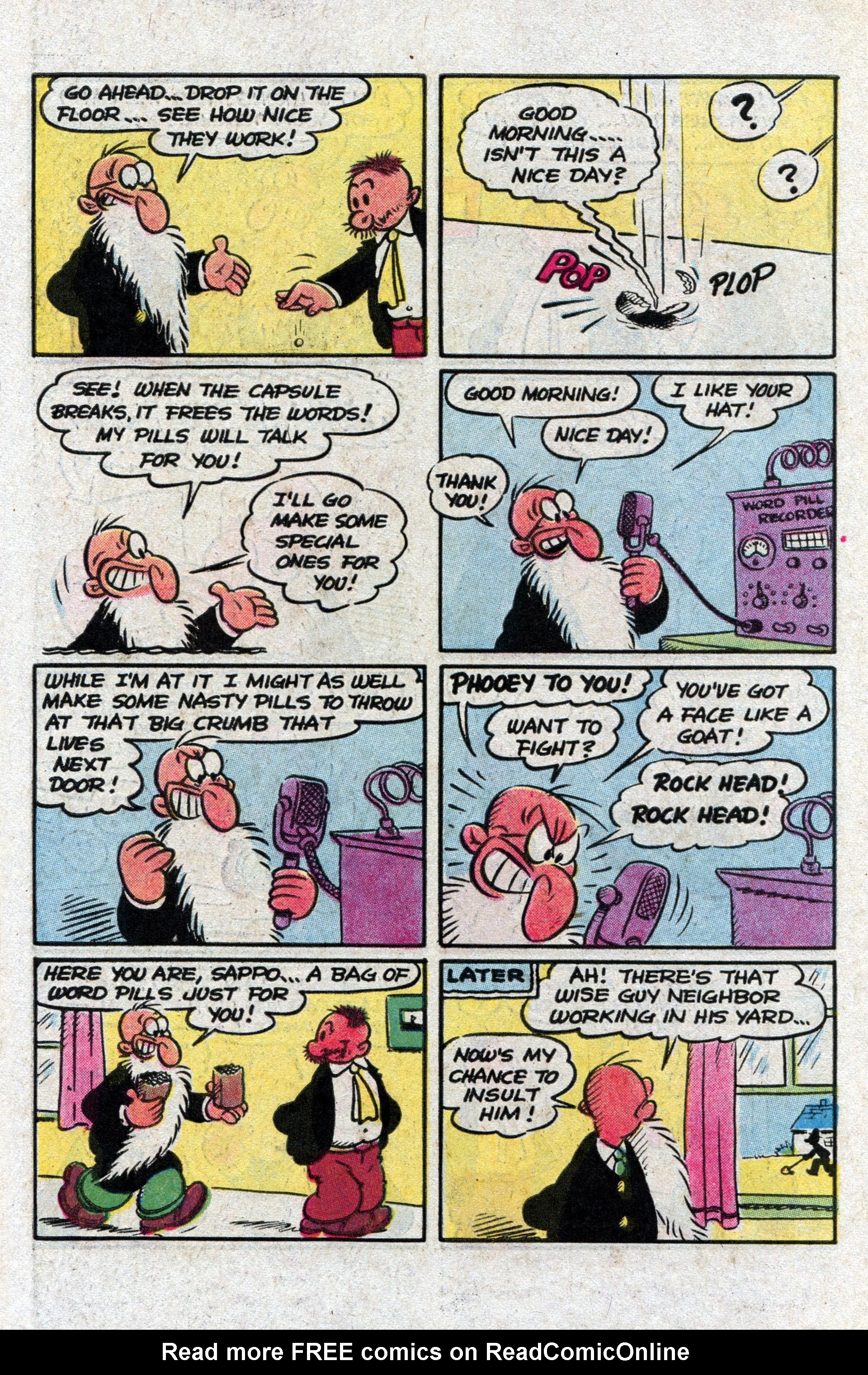 Read online Popeye (1948) comic -  Issue #170 - 30