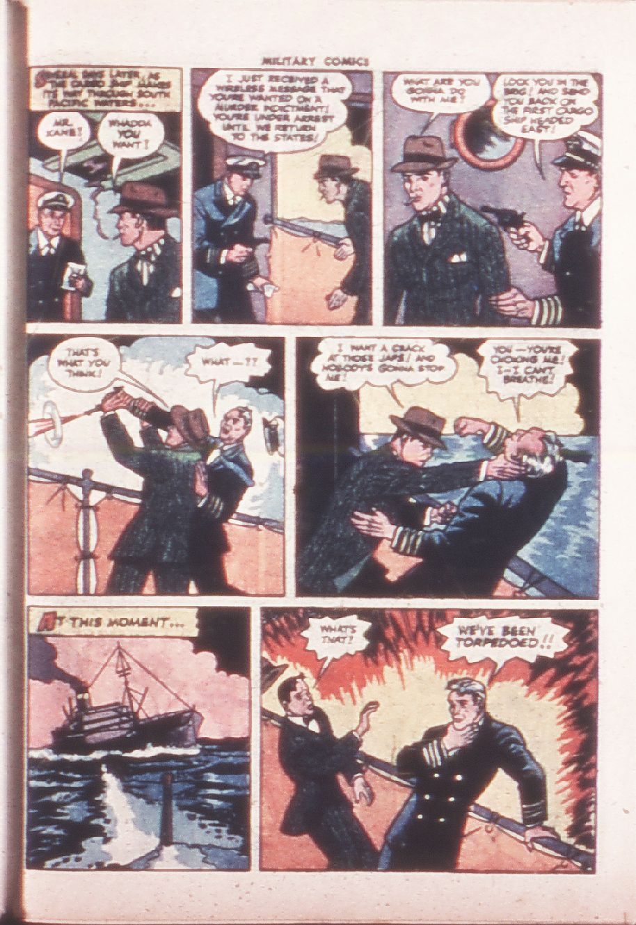 Read online Military Comics comic -  Issue #32 - 45