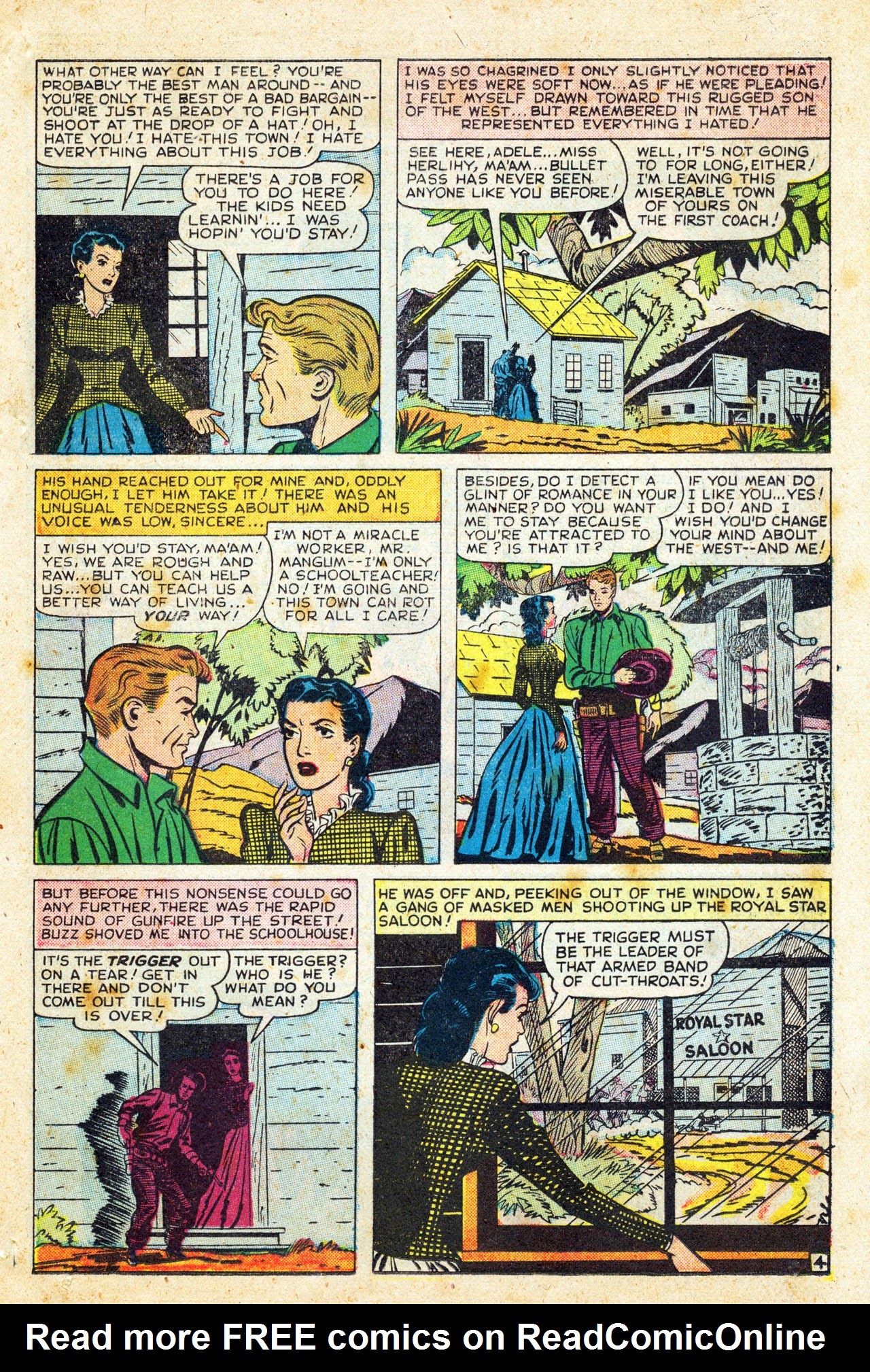 Read online Cowboy Romances comic -  Issue #3 - 31