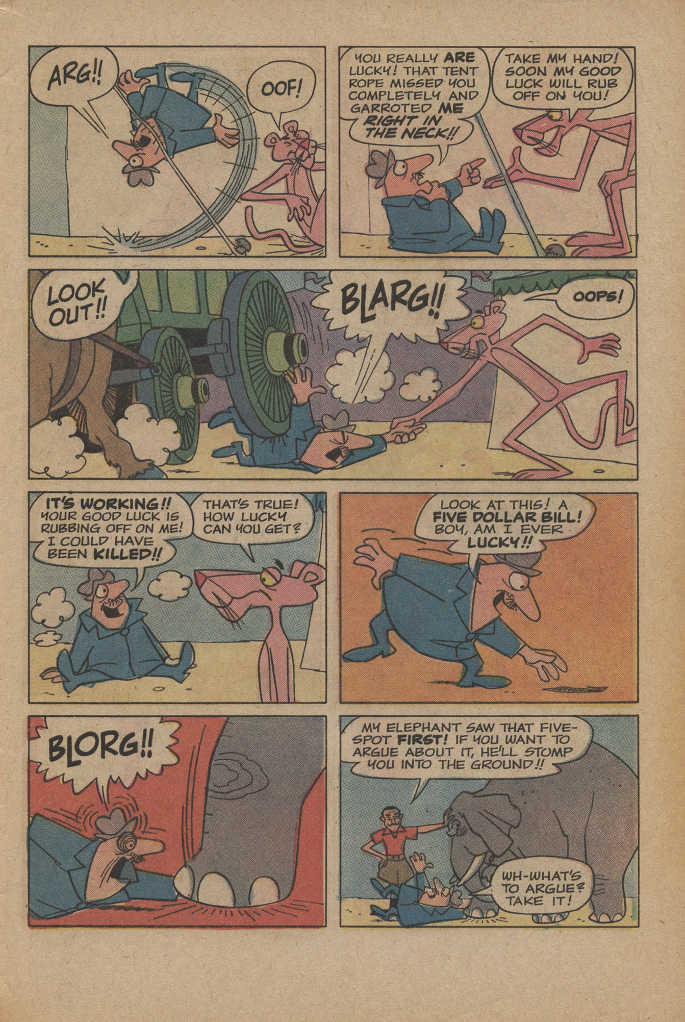 Read online The Pink Panther (1971) comic -  Issue #20 - 5