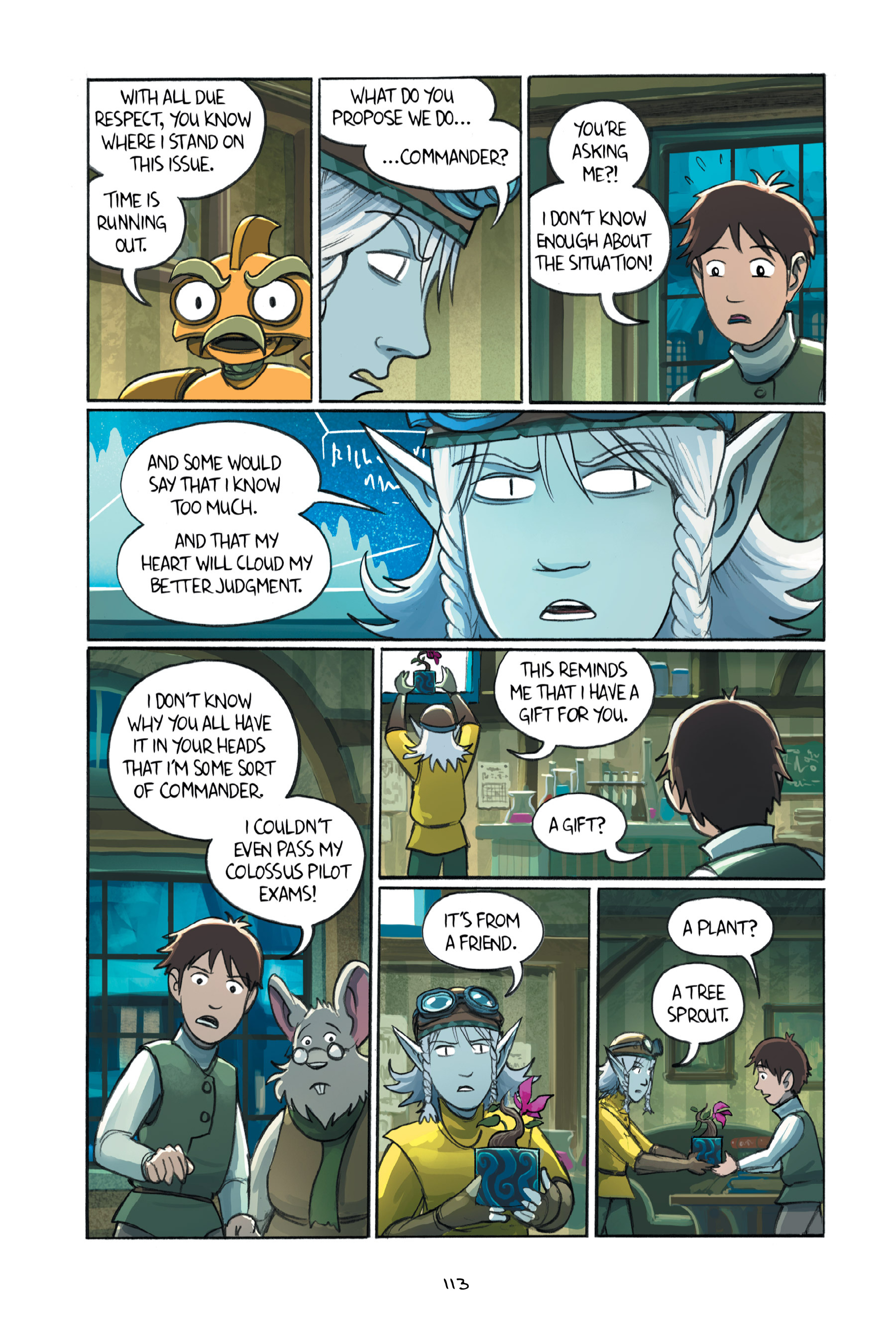 Read online Amulet comic -  Issue #6 - 114