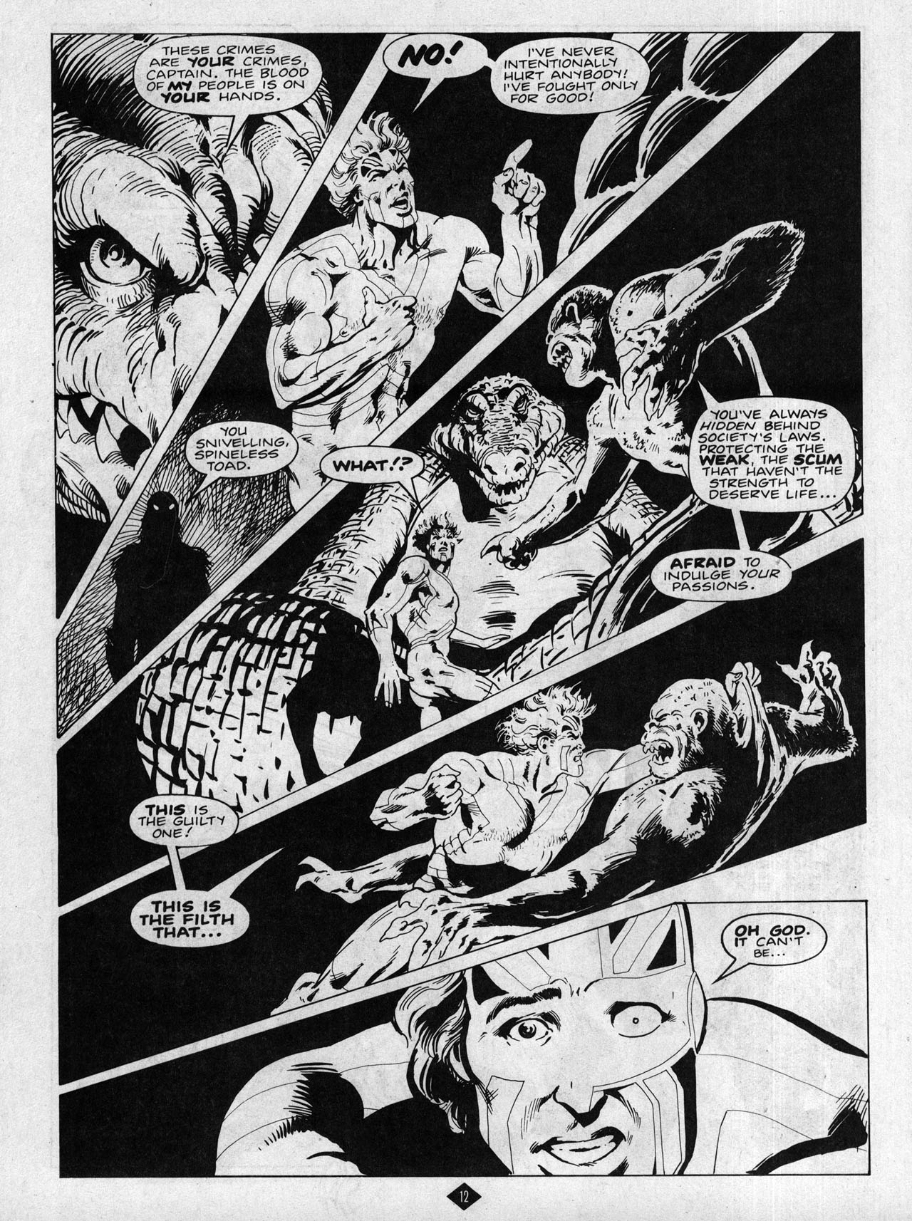 Read online Captain Britain (1985) comic -  Issue #10 - 12