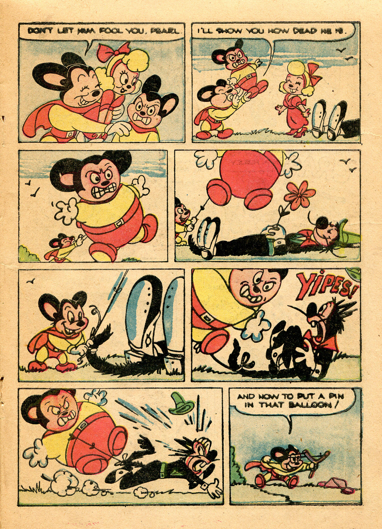 Read online Paul Terry's Mighty Mouse Comics comic -  Issue #29 - 15
