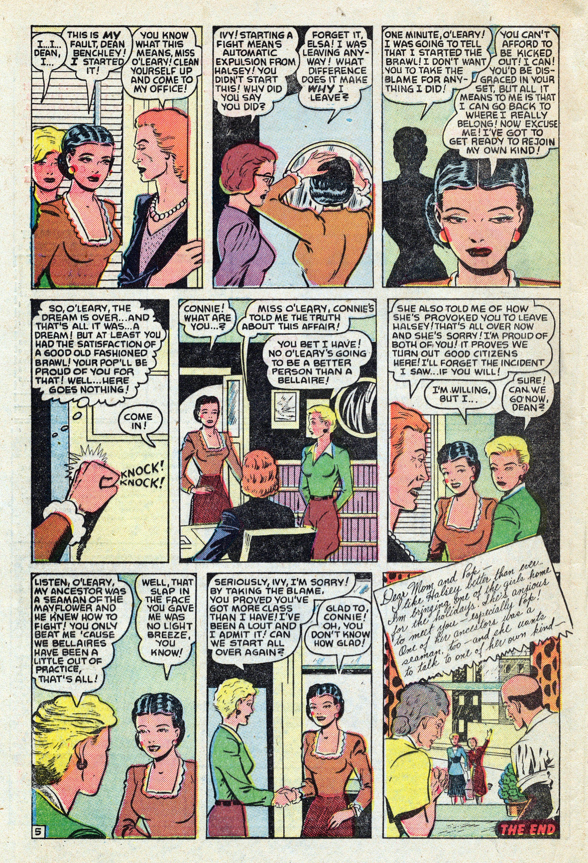 Read online Girl Comics (1949) comic -  Issue #5 - 32