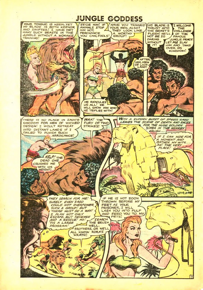 Read online Rulah - Jungle Goddess comic -  Issue #22 - 31