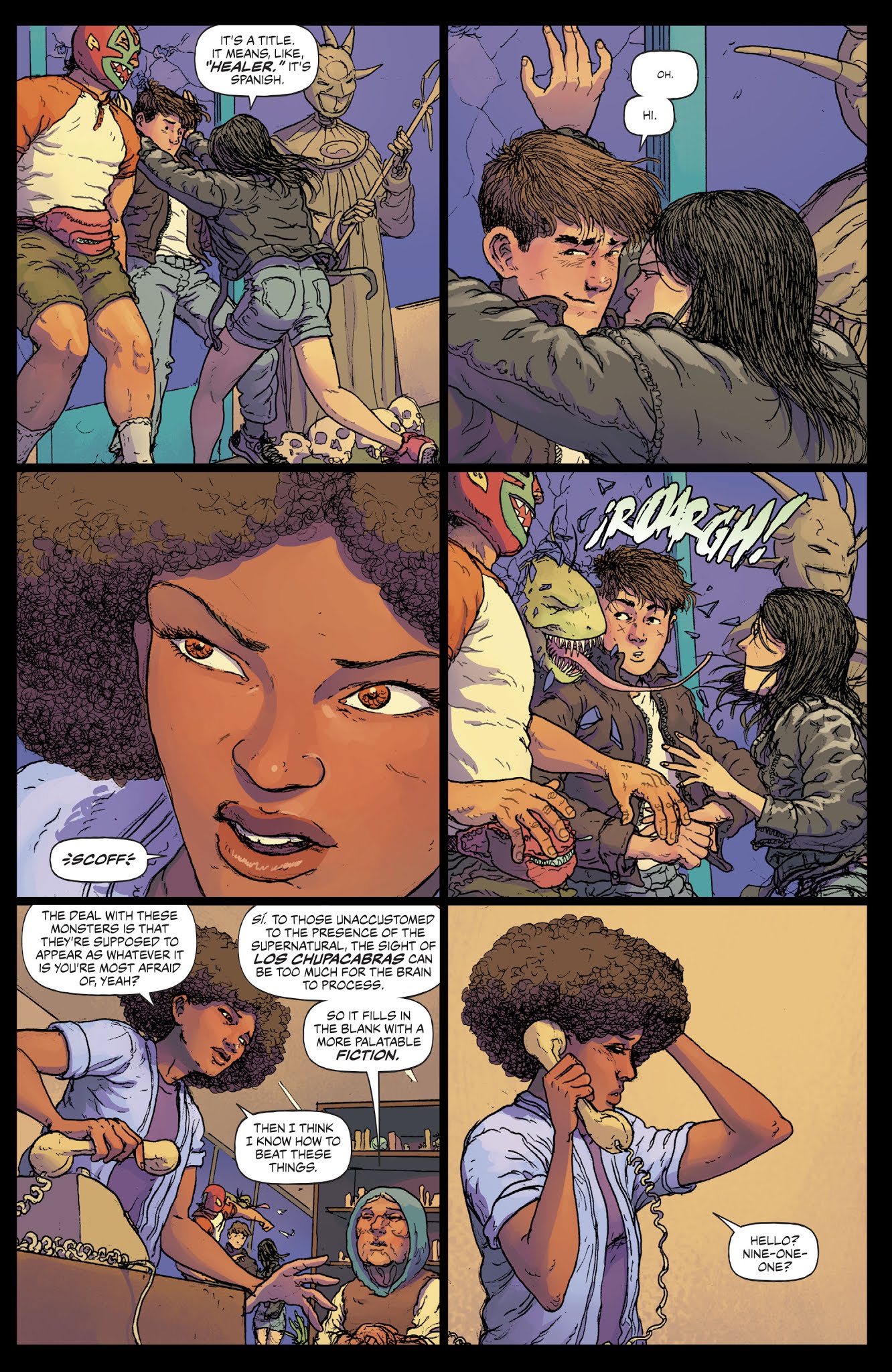 Read online Border Town comic -  Issue #3 - 8