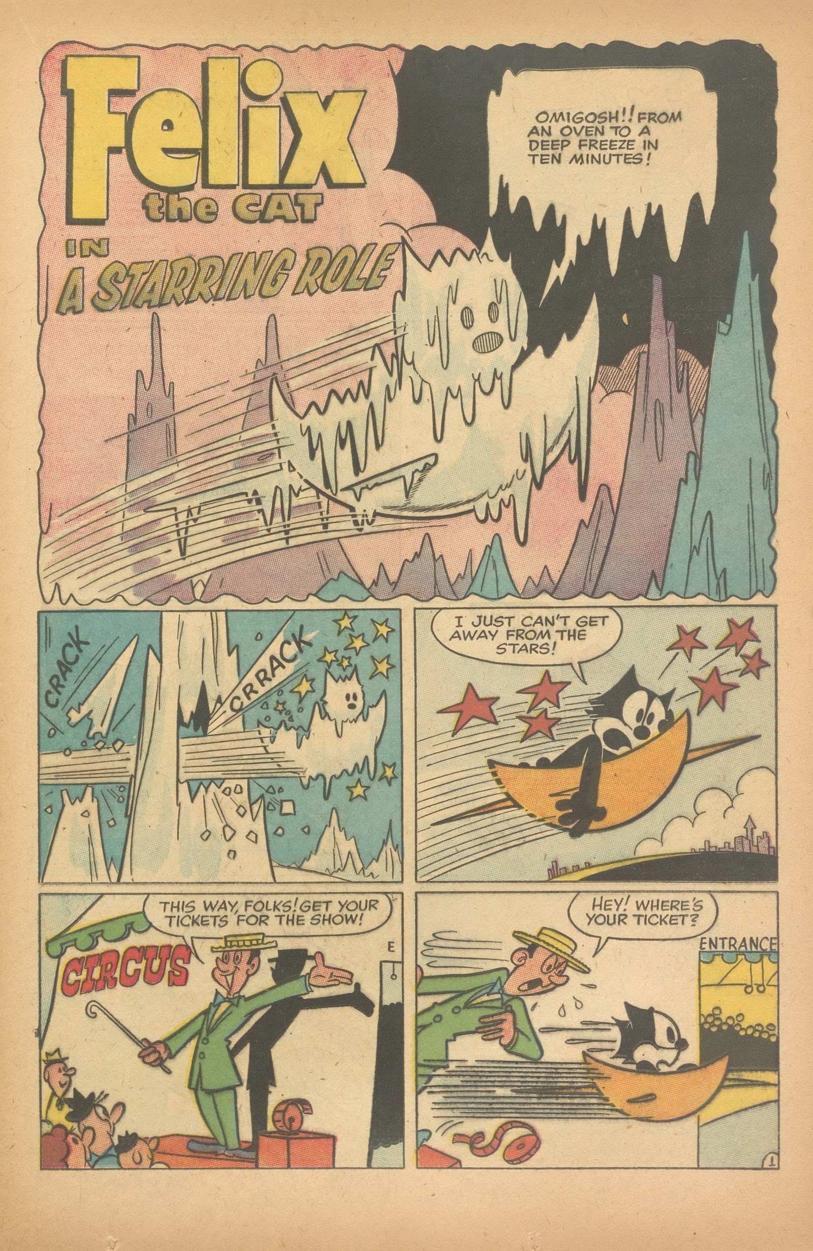 Read online Felix the Cat (1955) comic -  Issue #92 - 21