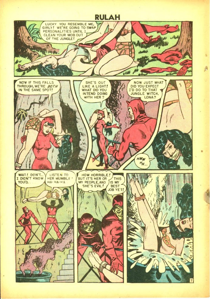 Read online Rulah - Jungle Goddess comic -  Issue #19 - 9