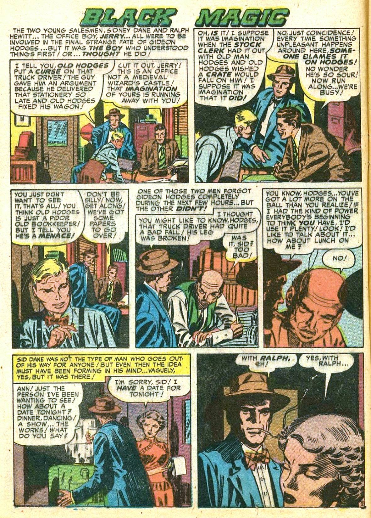 Read online Black Magic (1950) comic -  Issue #3 - 17
