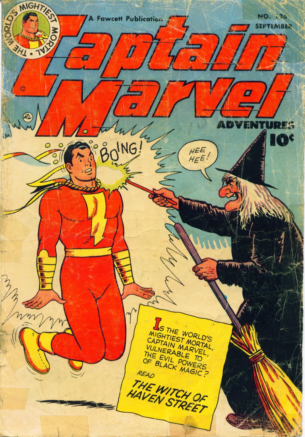 Read online Captain Marvel Adventures comic -  Issue #136 - 1