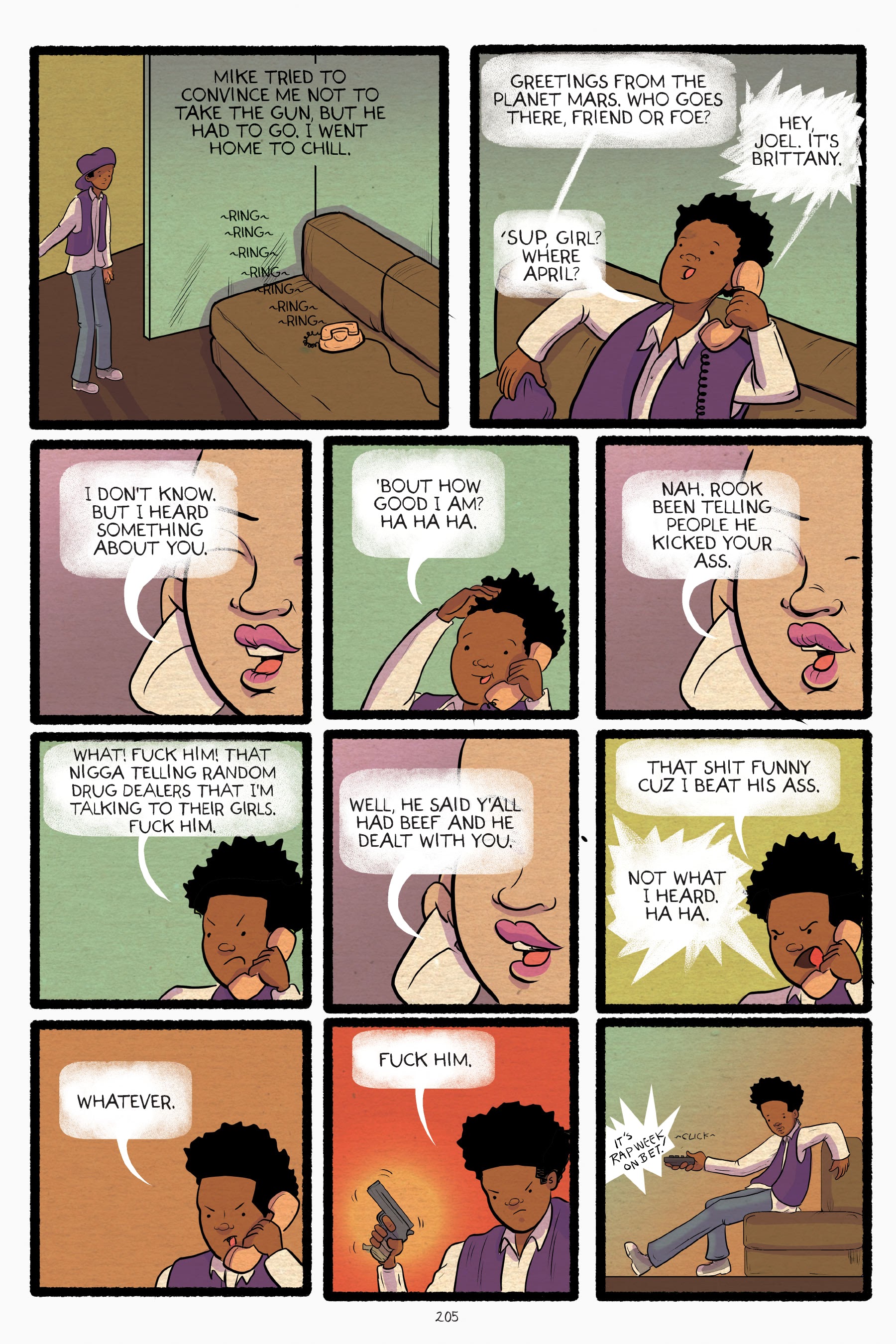 Read online Fights: One Boy's Triumph Over Violence comic -  Issue # TPB (Part 3) - 5
