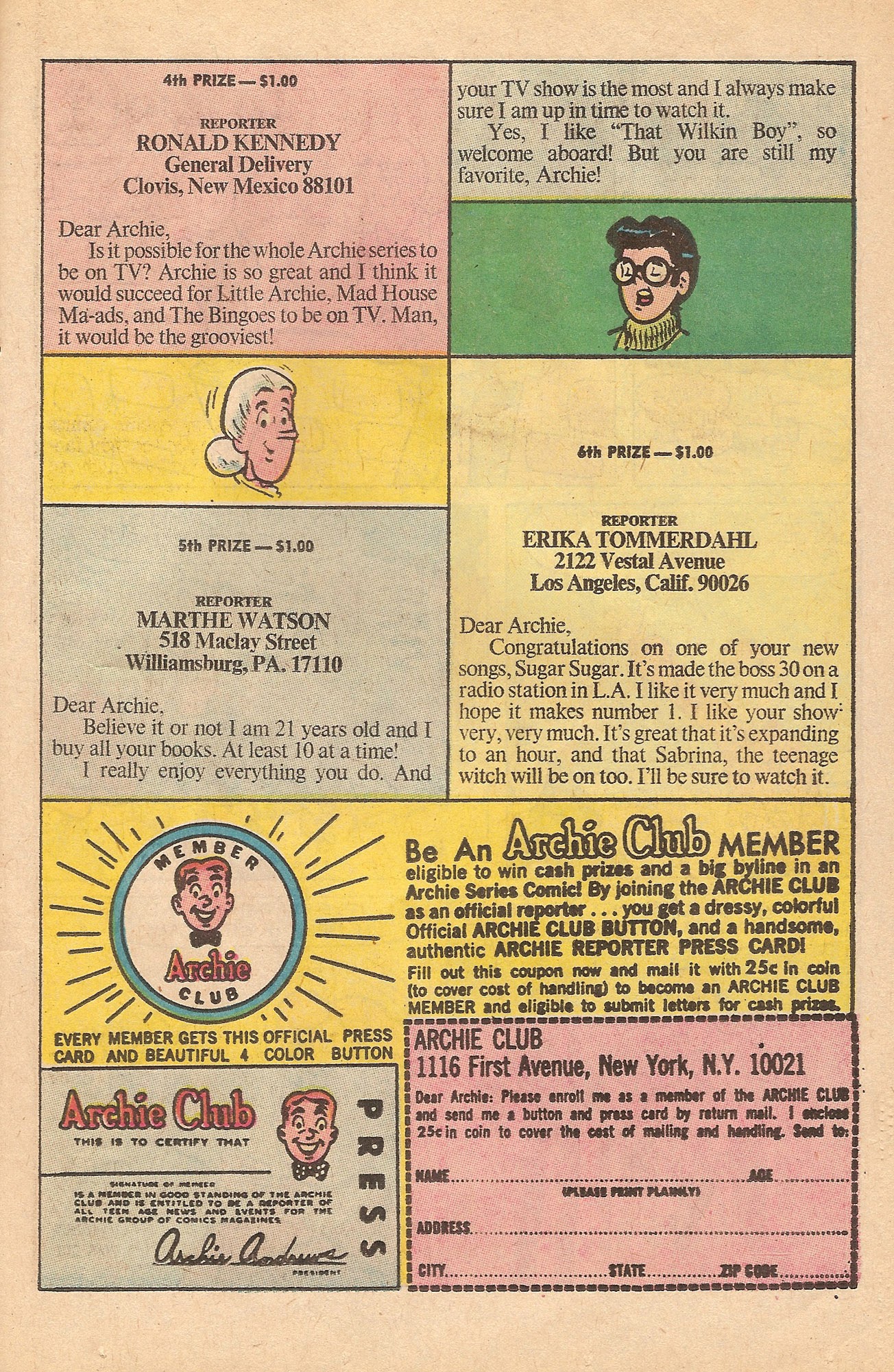 Read online Jughead's Jokes comic -  Issue #17 - 37