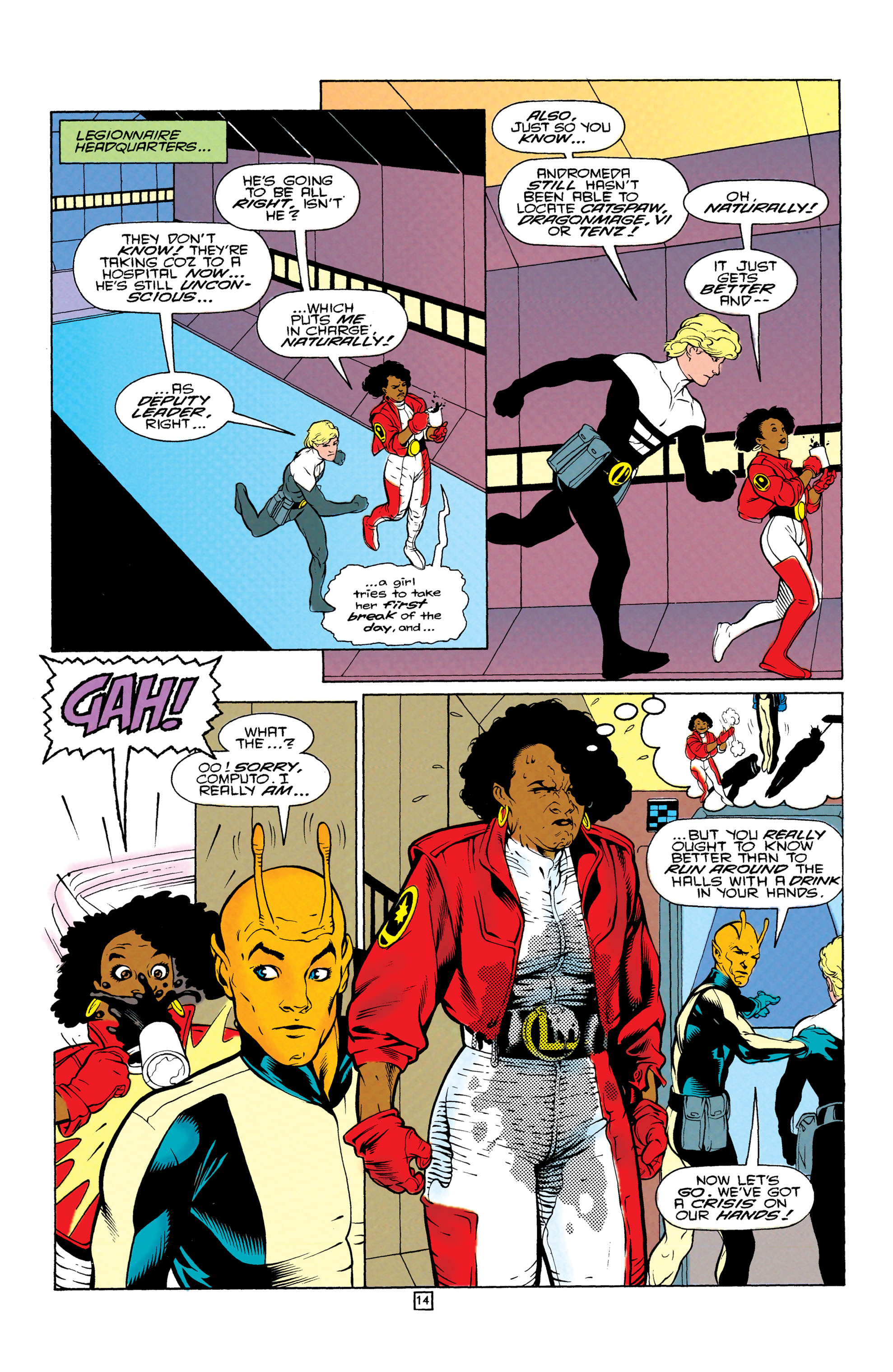 Read online Legionnaires comic -  Issue #10 - 15