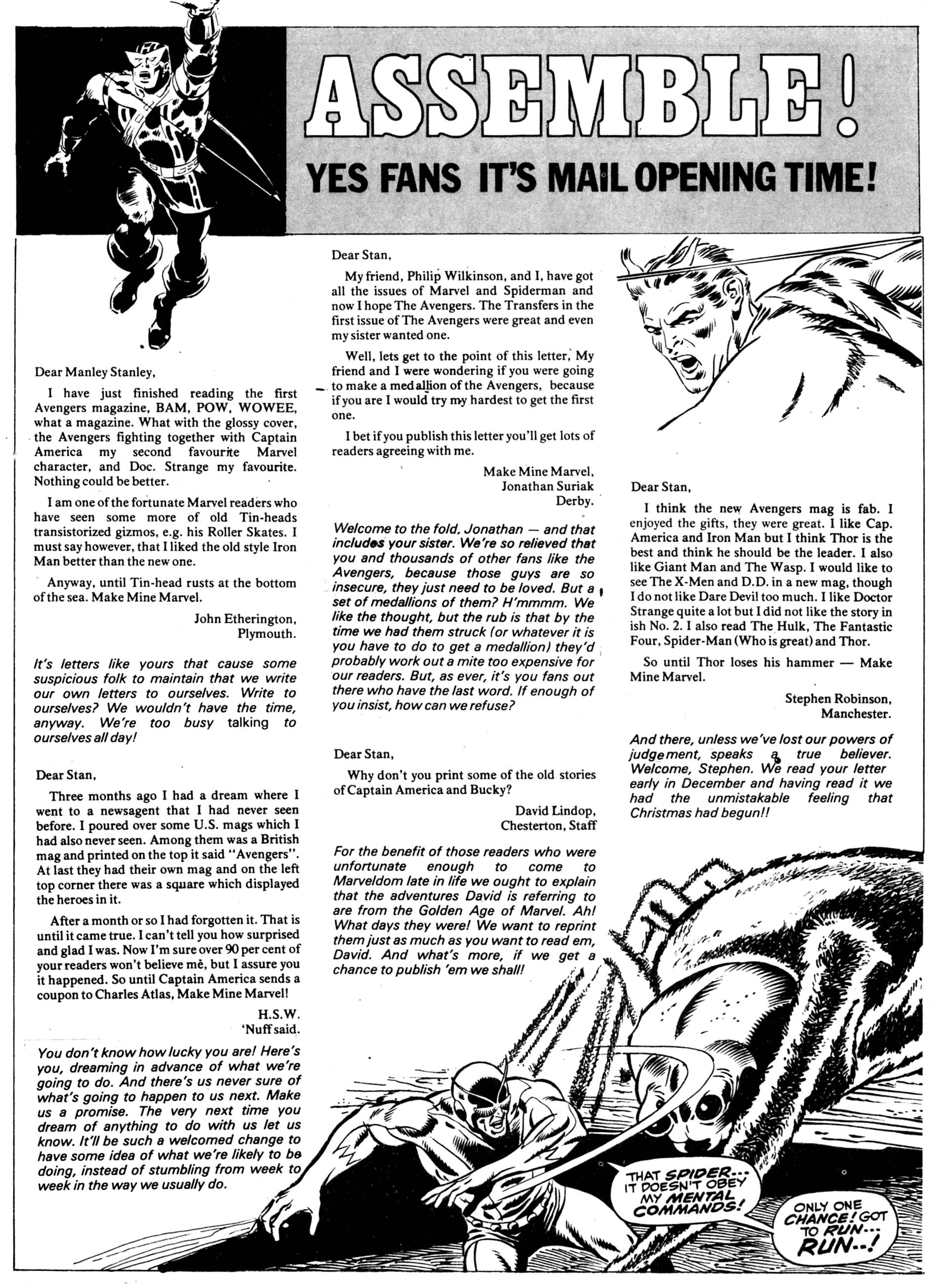 Read online The Avengers (1973) comic -  Issue #22 - 12