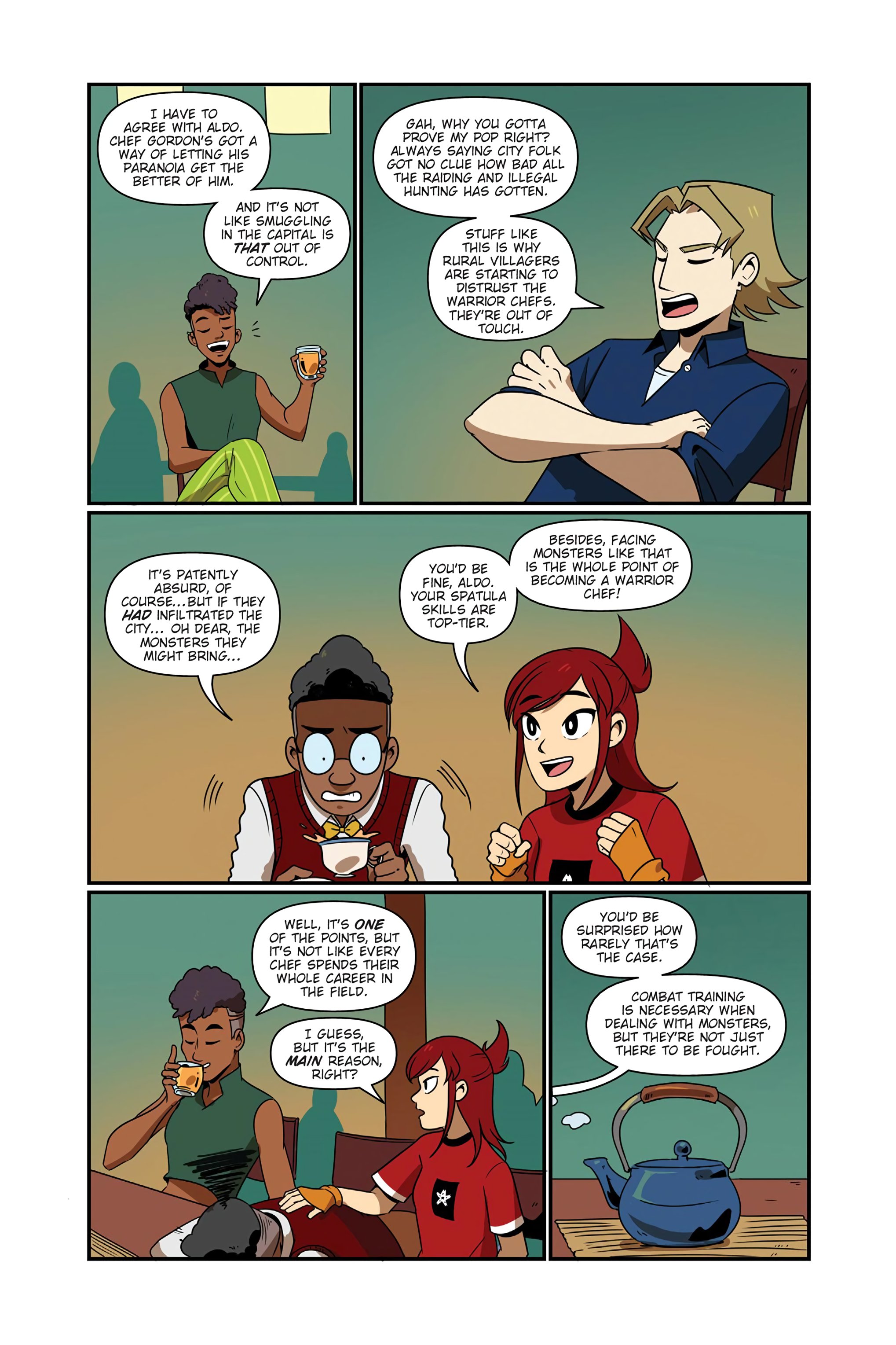 Read online Cooking with Monsters: The Beginner's Guide to Culinary Combat comic -  Issue # TPB (Part 2) - 59