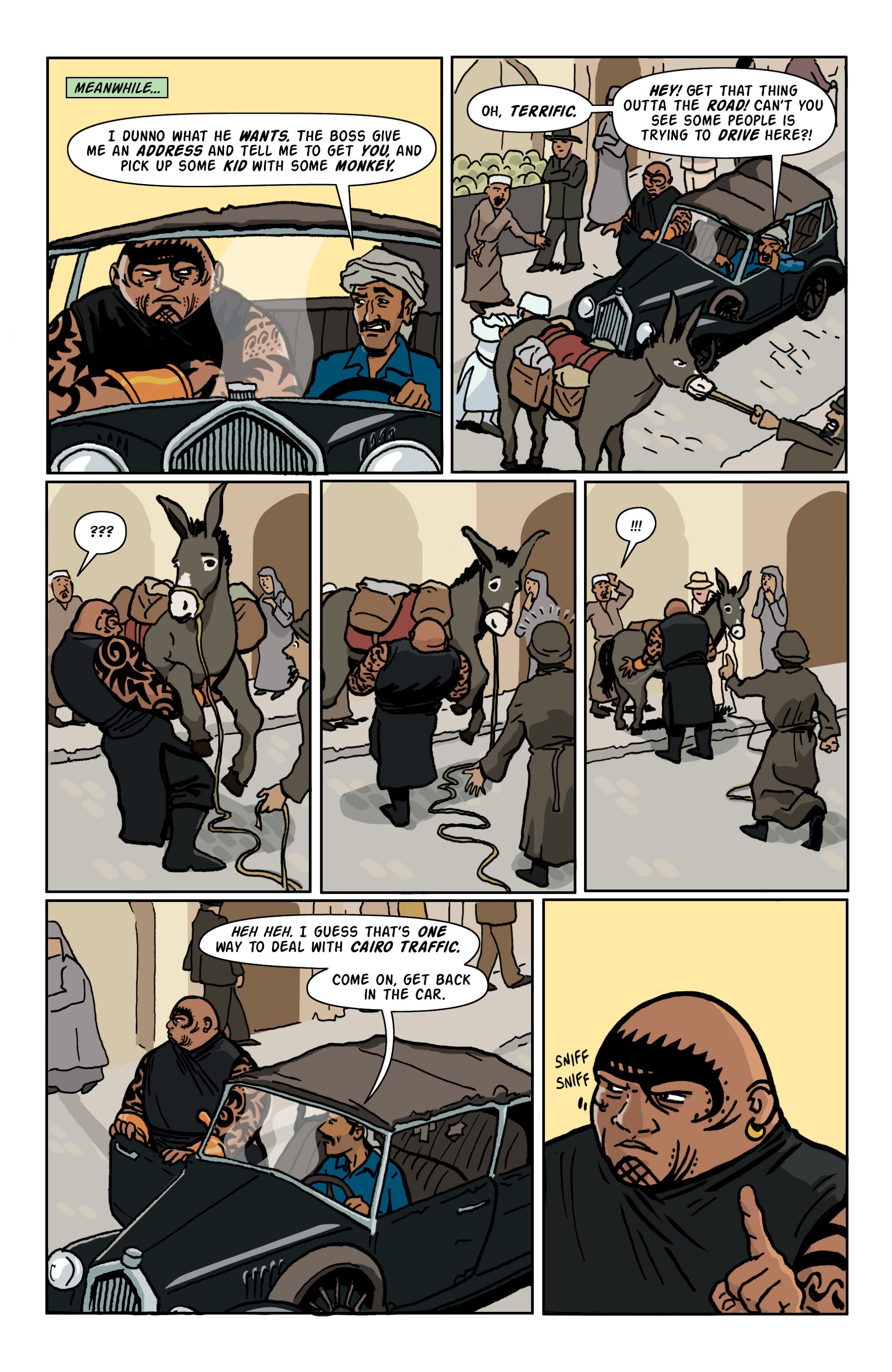 Read online Rocket Robinson and the Pharaoh's Fortune comic -  Issue # TPB (Part 1) - 39