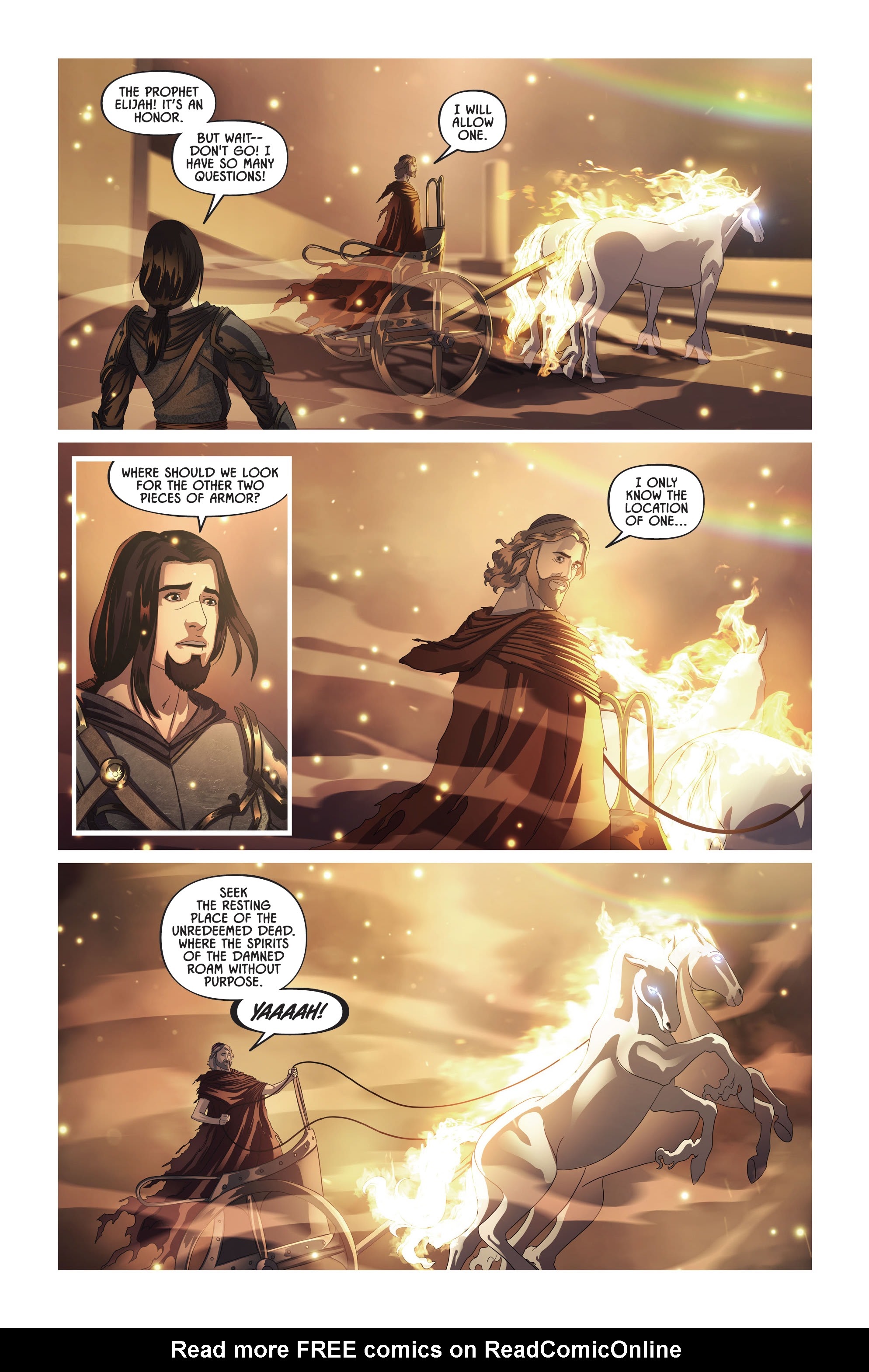 Read online Knights of the Golden Sun comic -  Issue #11 - 22