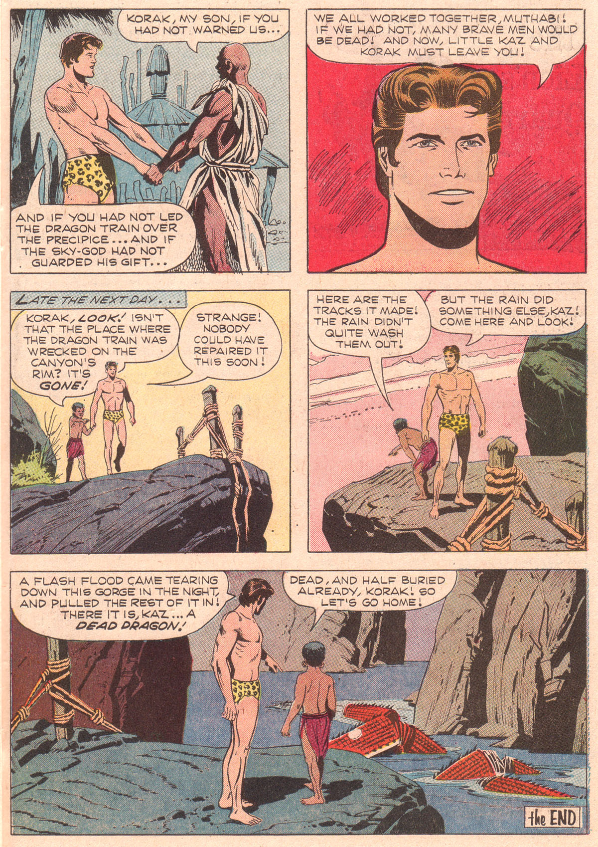 Read online Korak, Son of Tarzan (1964) comic -  Issue #22 - 27