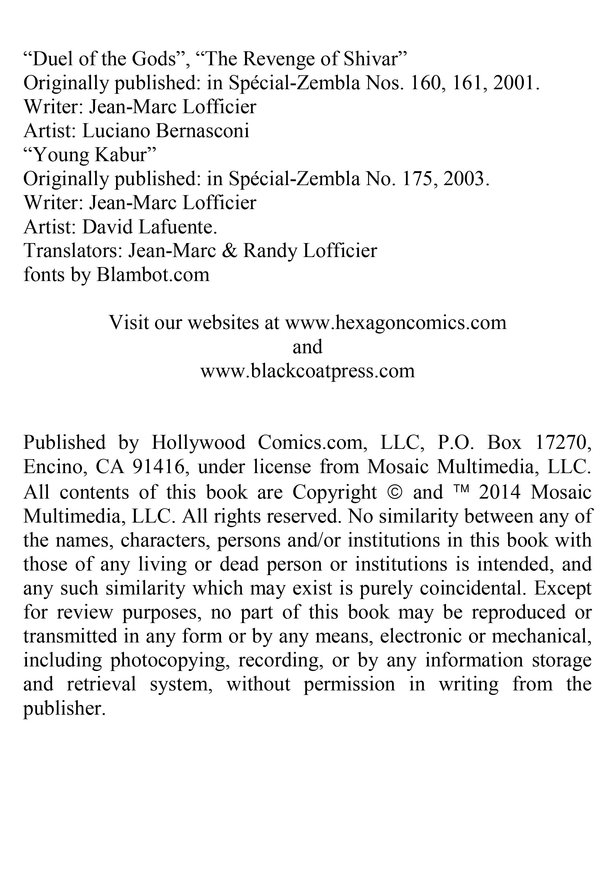 Read online Kabur comic -  Issue #5 - 2