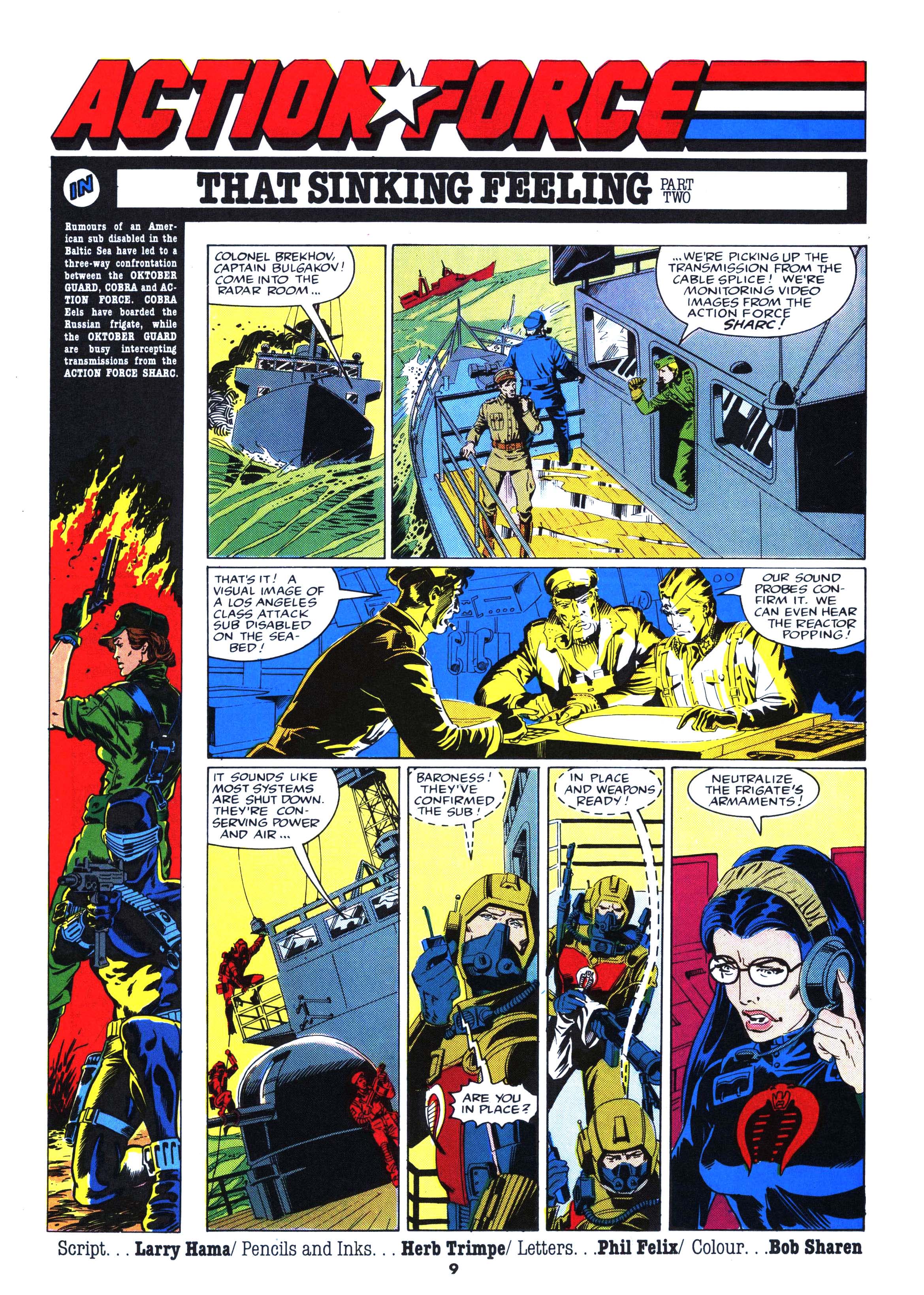 Read online Action Force comic -  Issue #6 - 9