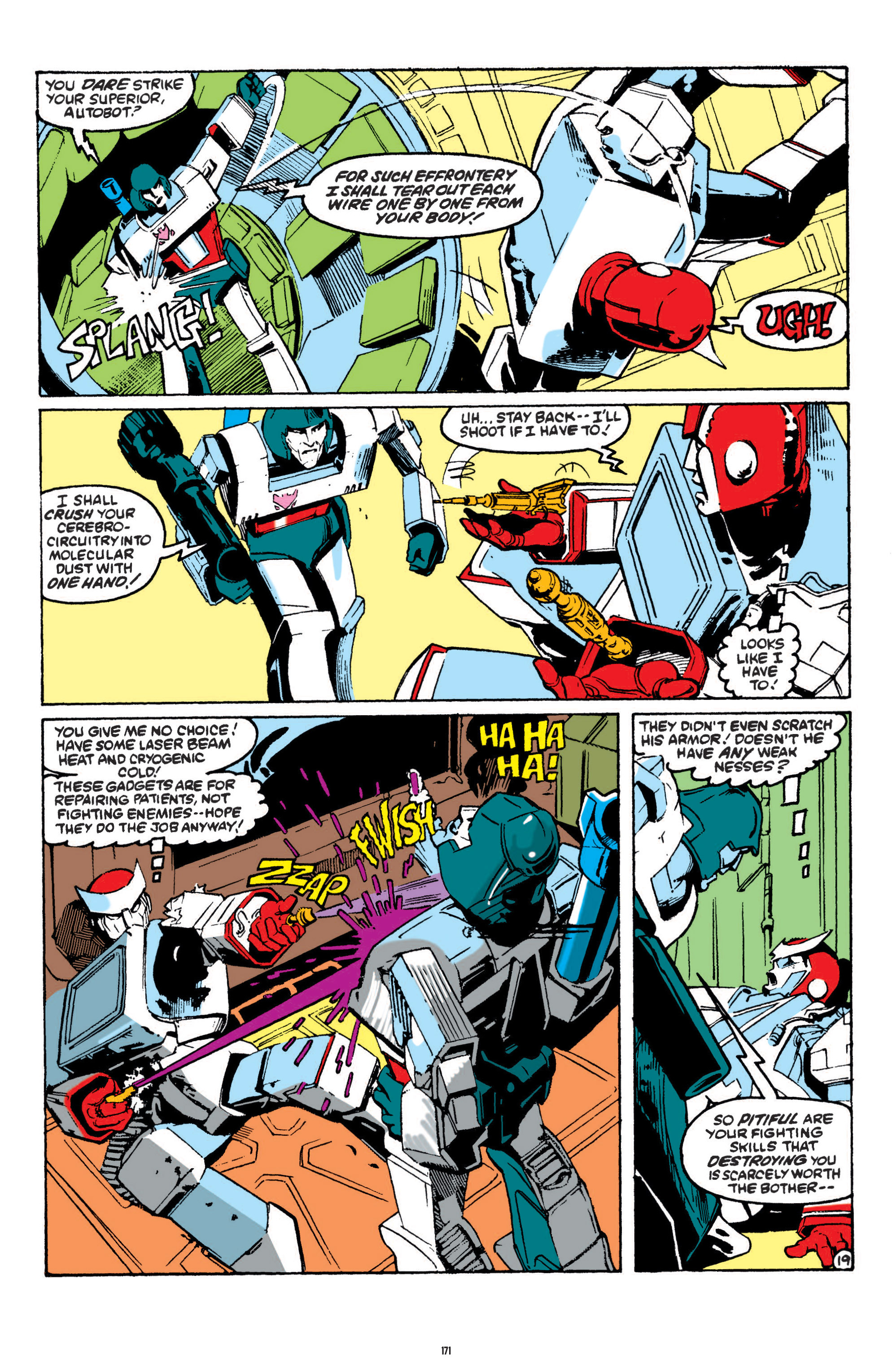 Read online The Transformers Classics comic -  Issue # TPB 1 - 172