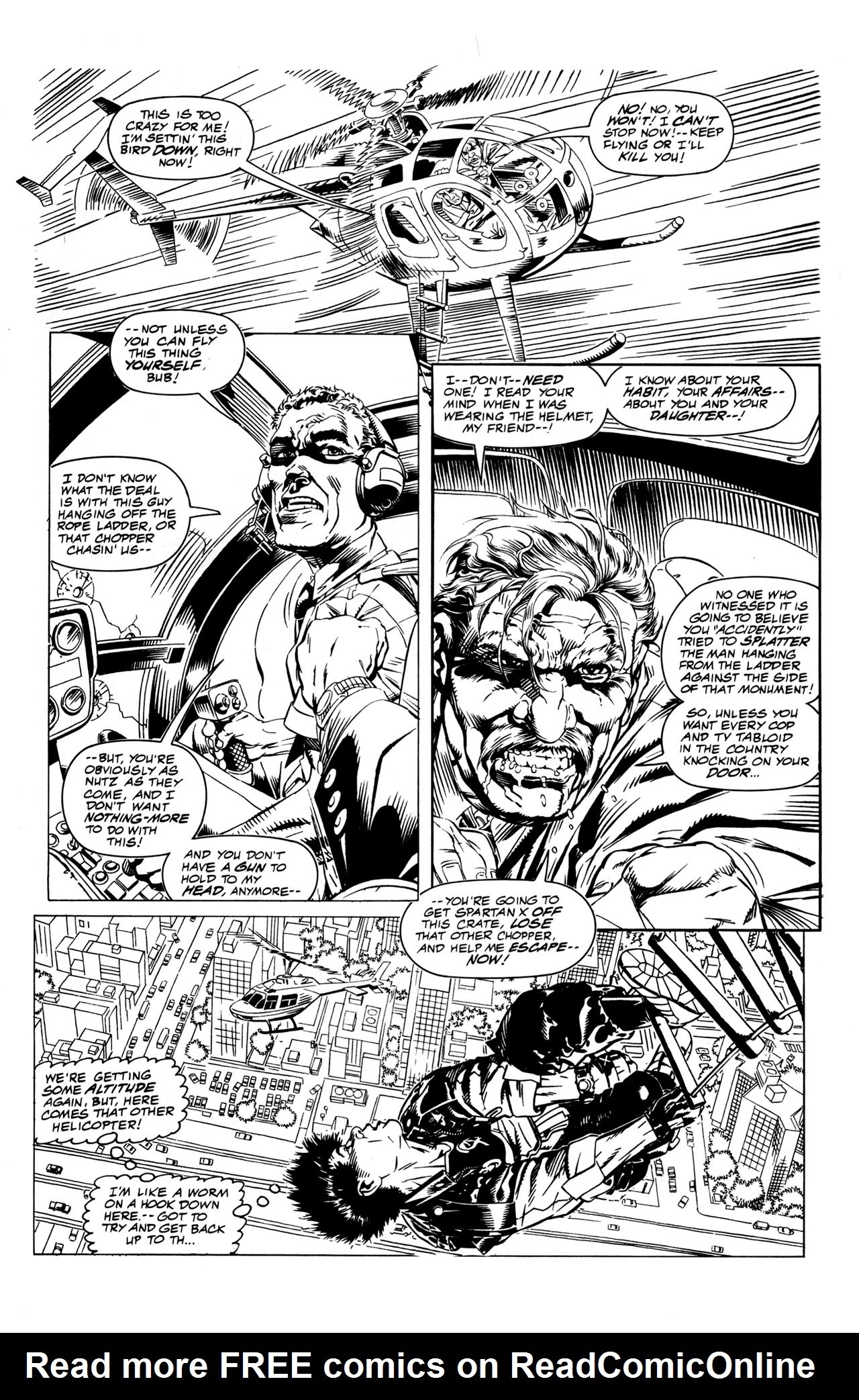 Read online Jackie Chan's Spartan X: Hell Bent Hero For Hire comic -  Issue #2 - 7