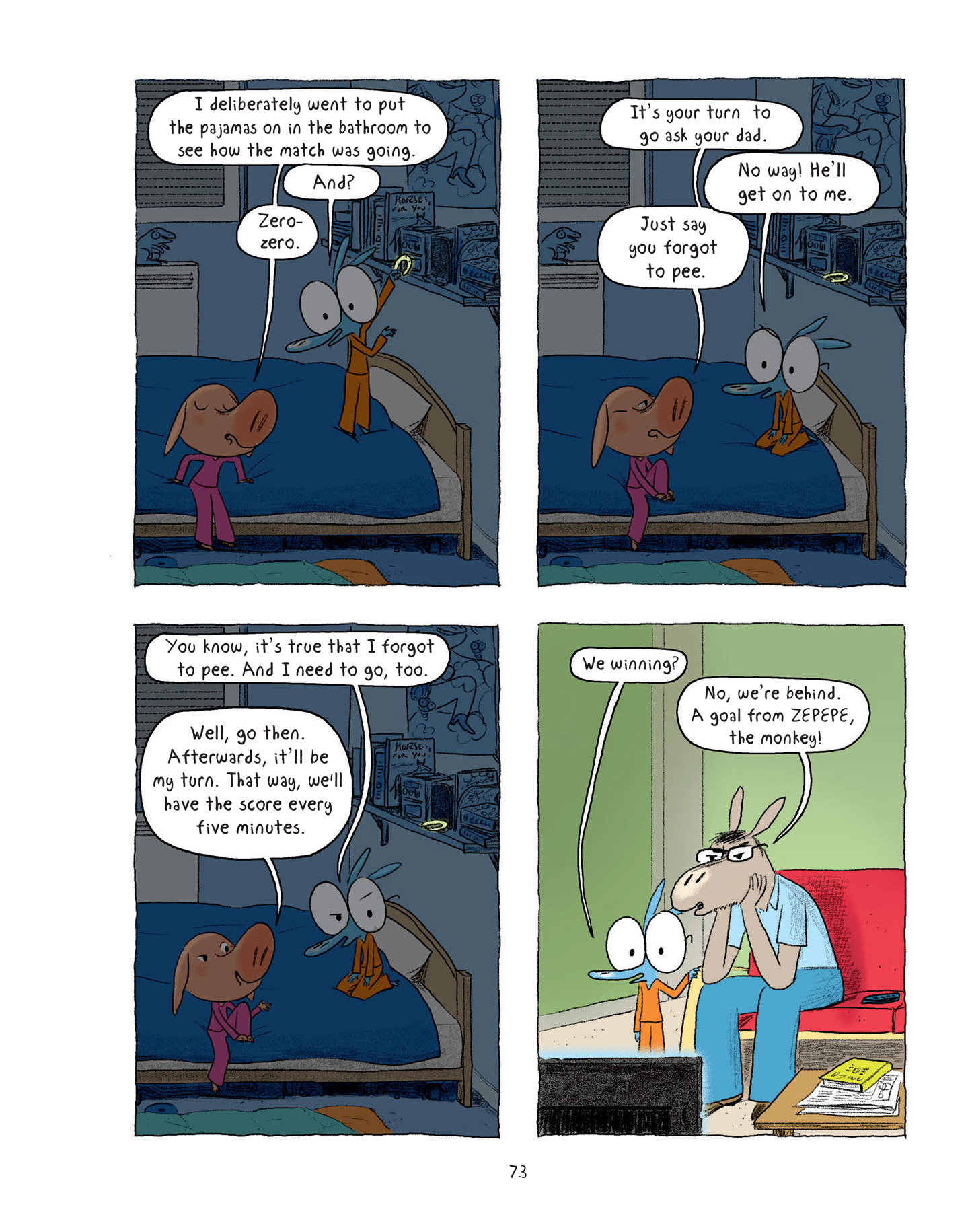 Read online Ariol comic -  Issue # TPB 6 - 74