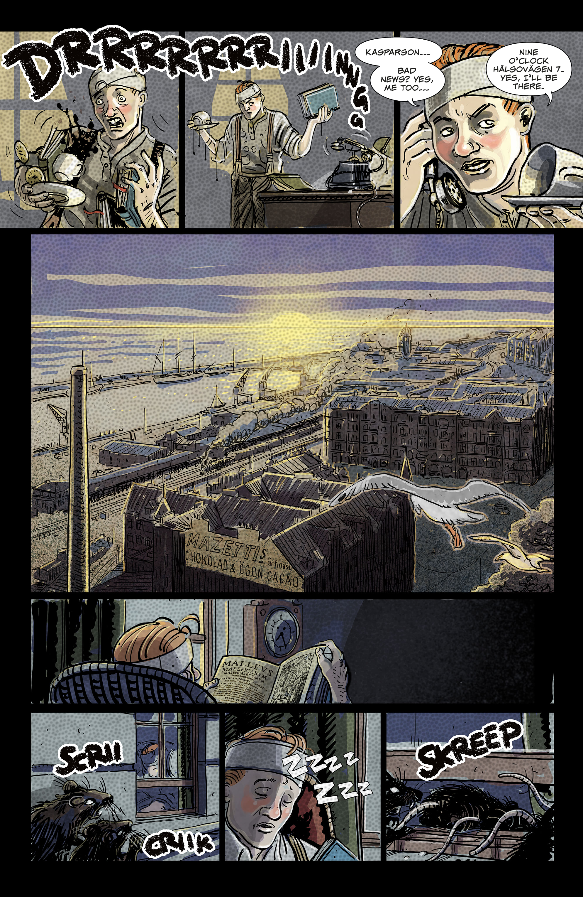 Read online The Northern Dark comic -  Issue #10 - 12