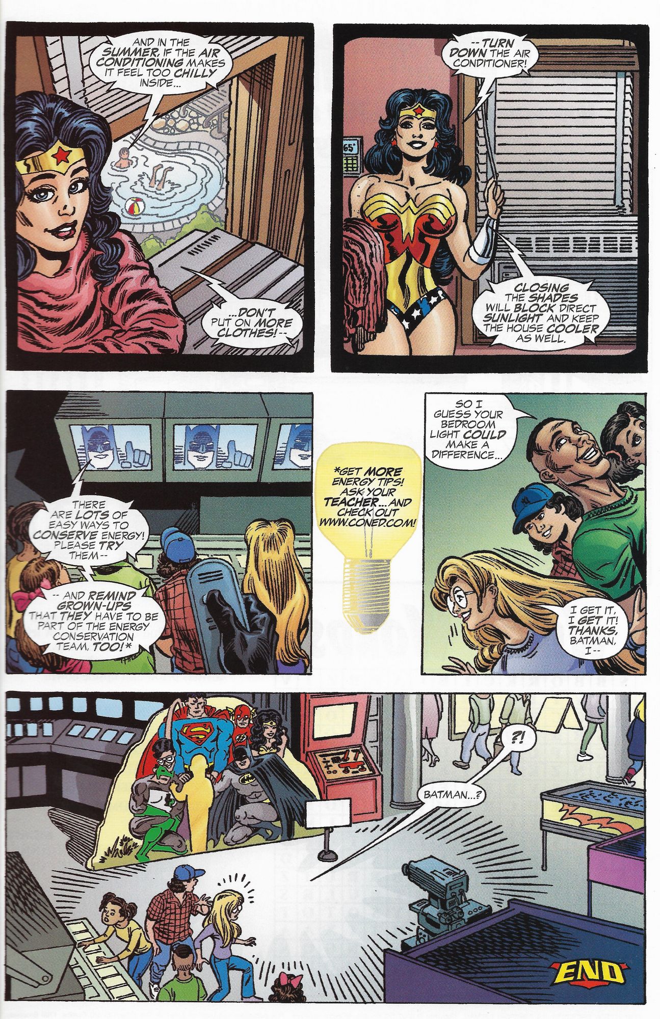 Read online Con Edison Presents JLA Starring Batman comic -  Issue # Full - 11