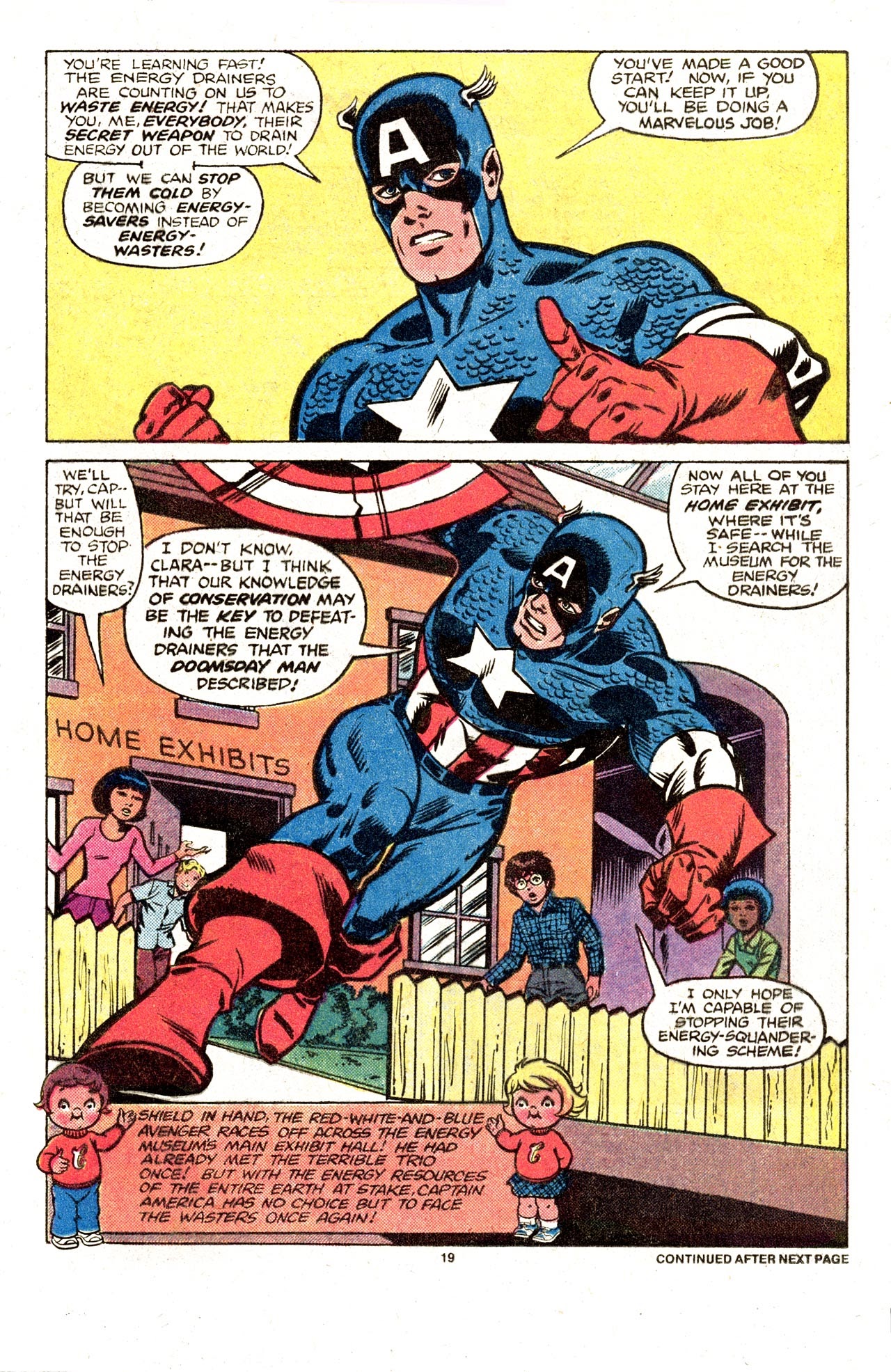 Read online Captain America and The Campbell Kids comic -  Issue # Full - 20