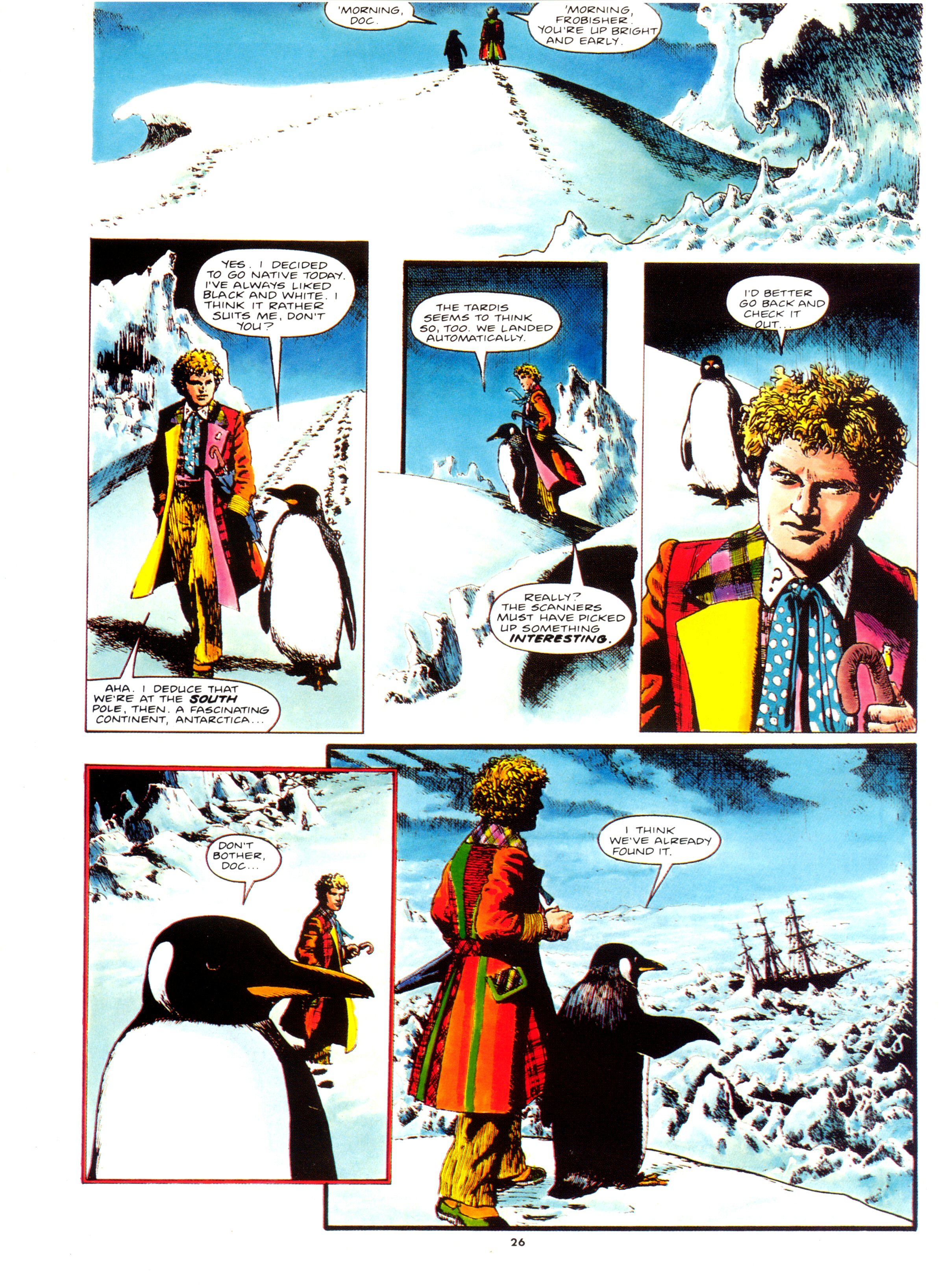 Read online Doctor Who Graphic Novel Voyager comic -  Issue # TPB - 25