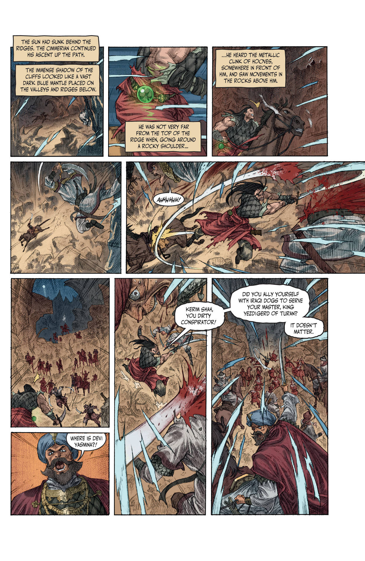 Read online The Cimmerian comic -  Issue # TPB 2 (Part 1) - 45