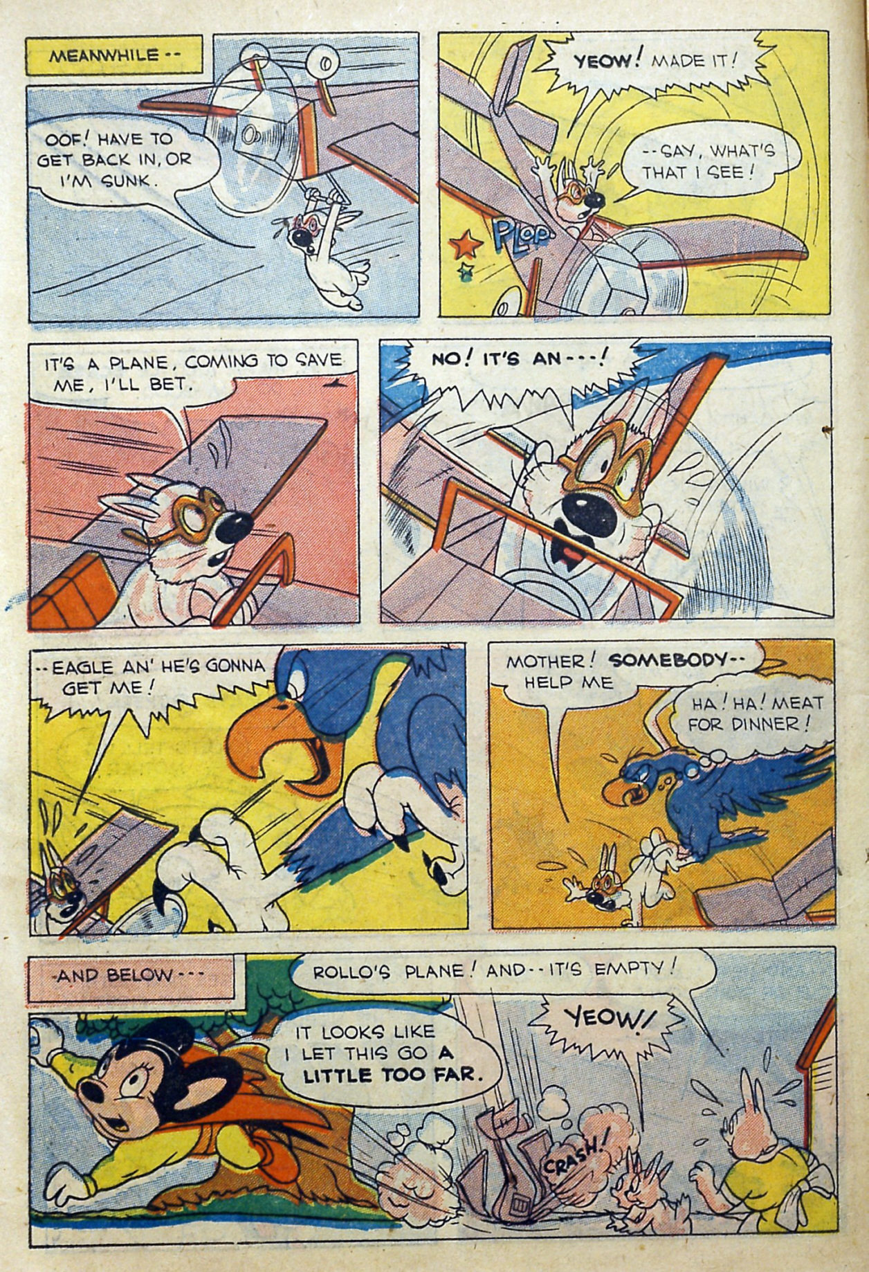 Read online Paul Terry's Mighty Mouse Comics comic -  Issue #42 - 47