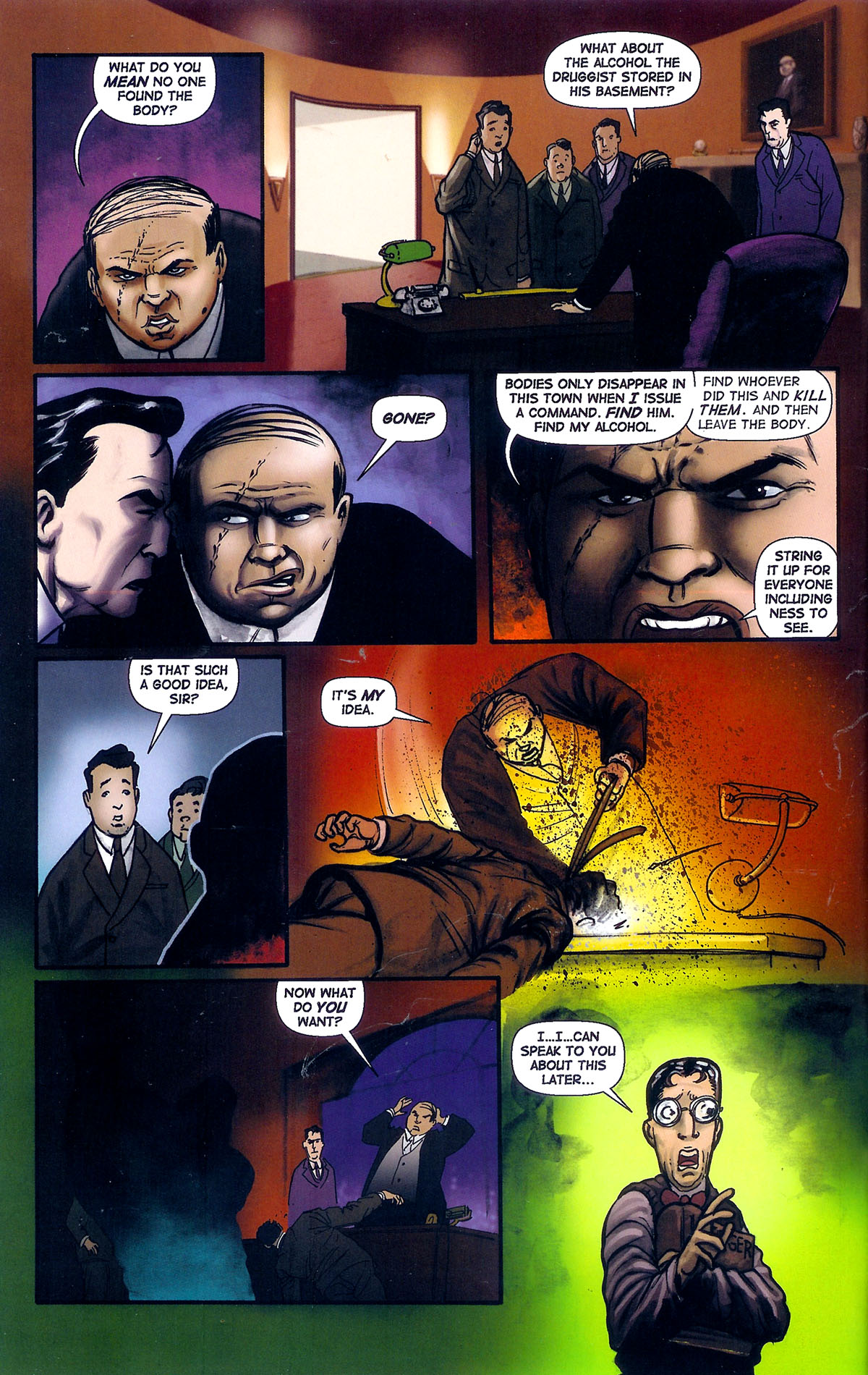 Read online Dracula vs Capone comic -  Issue # Full - 17